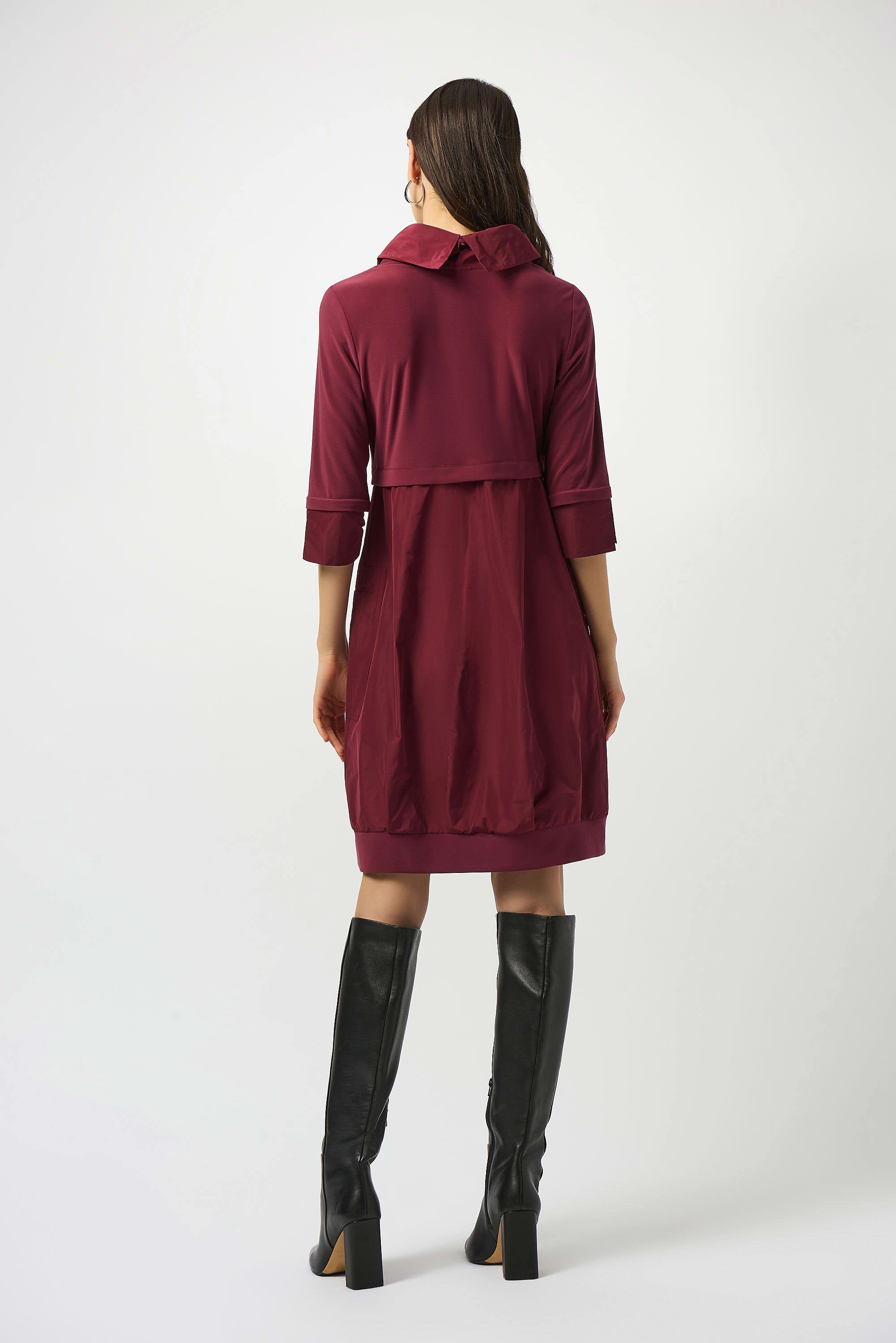 COWL NECK PARACHUTE DRESS