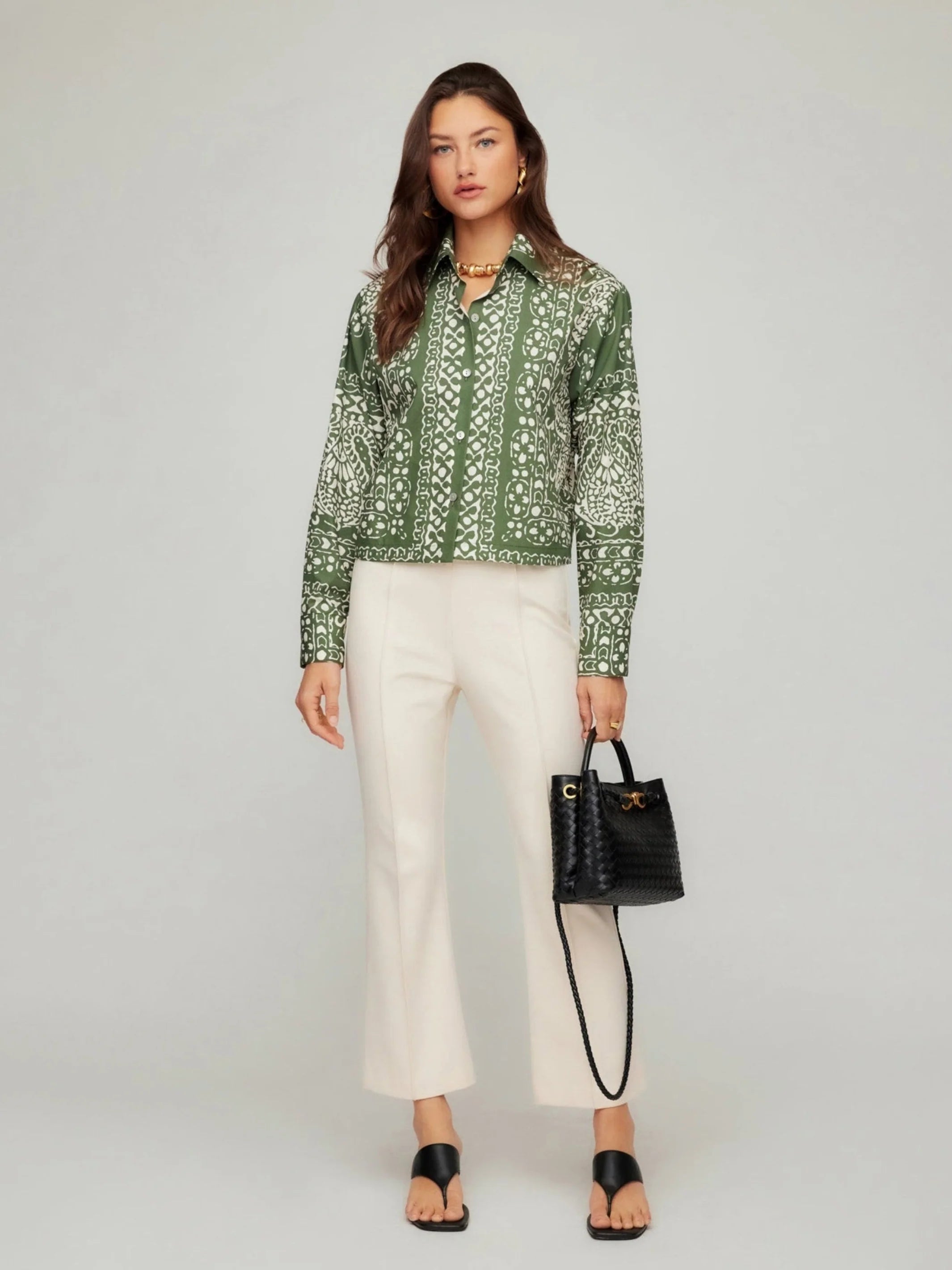 Fifteen Twenty SIGOURNY PINTUCK PANTS