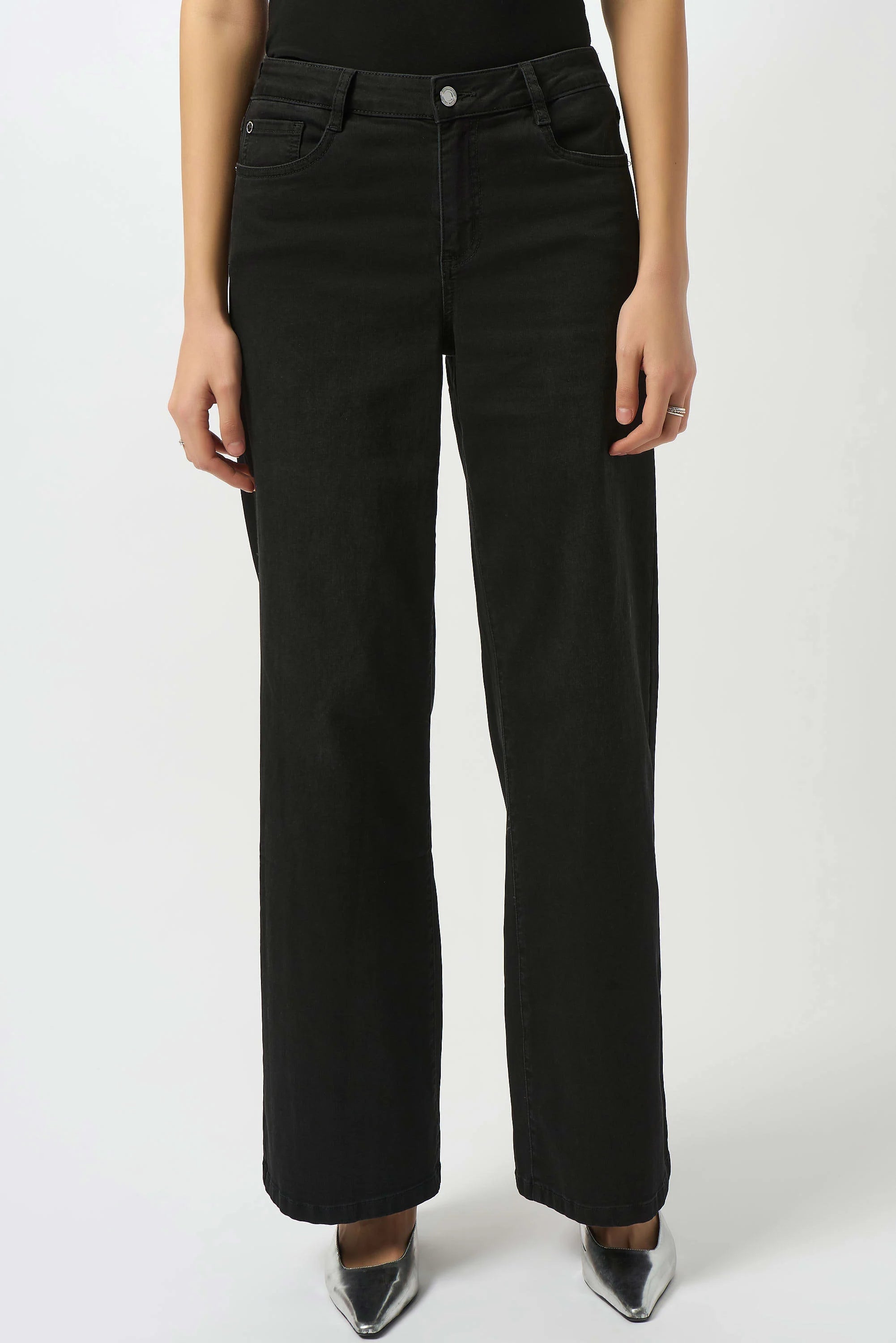 GOLDIE - CLASSIC WIDE-LEG STETCH JEAN