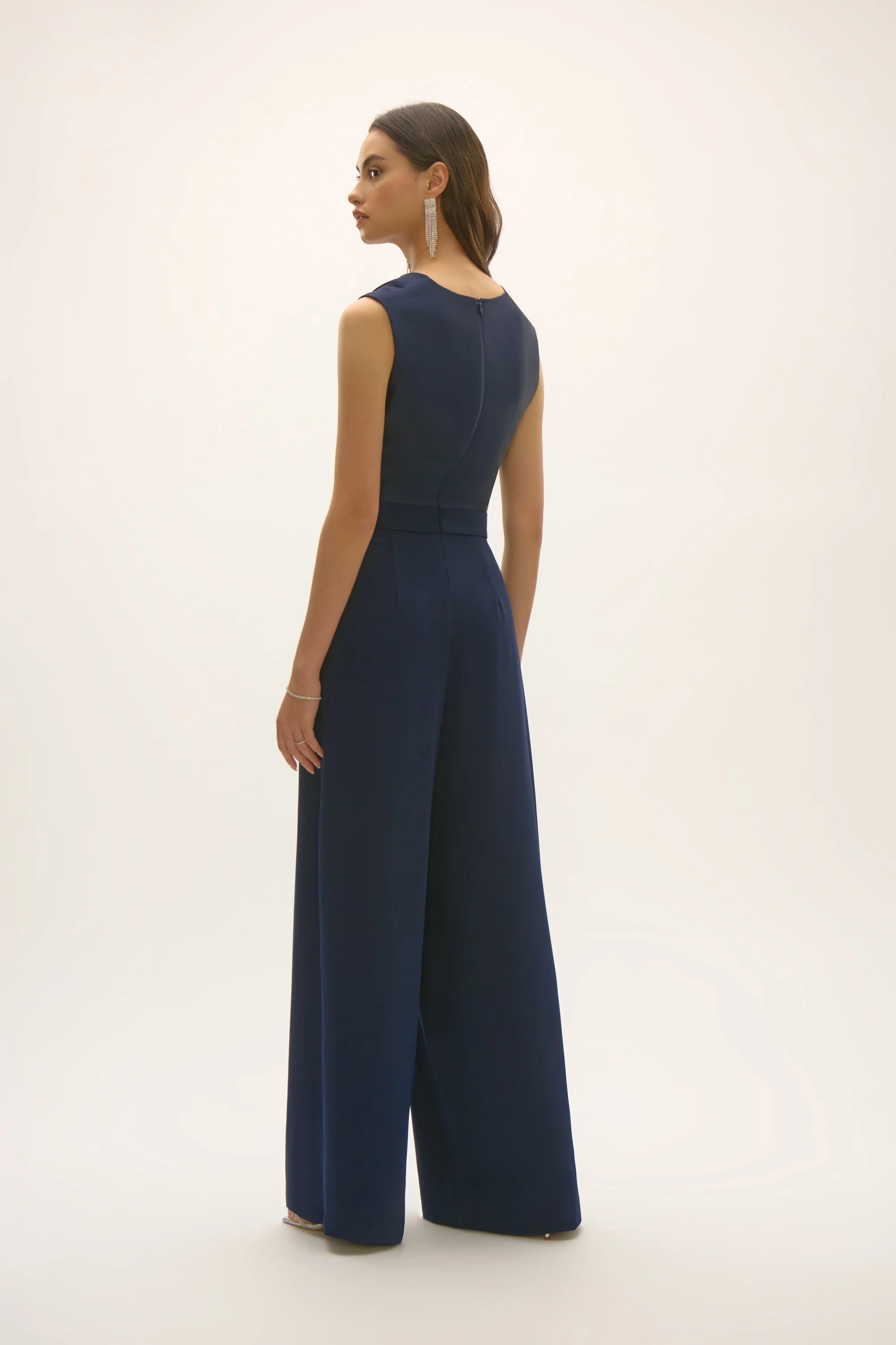 COWL NECK JUMPSUIT