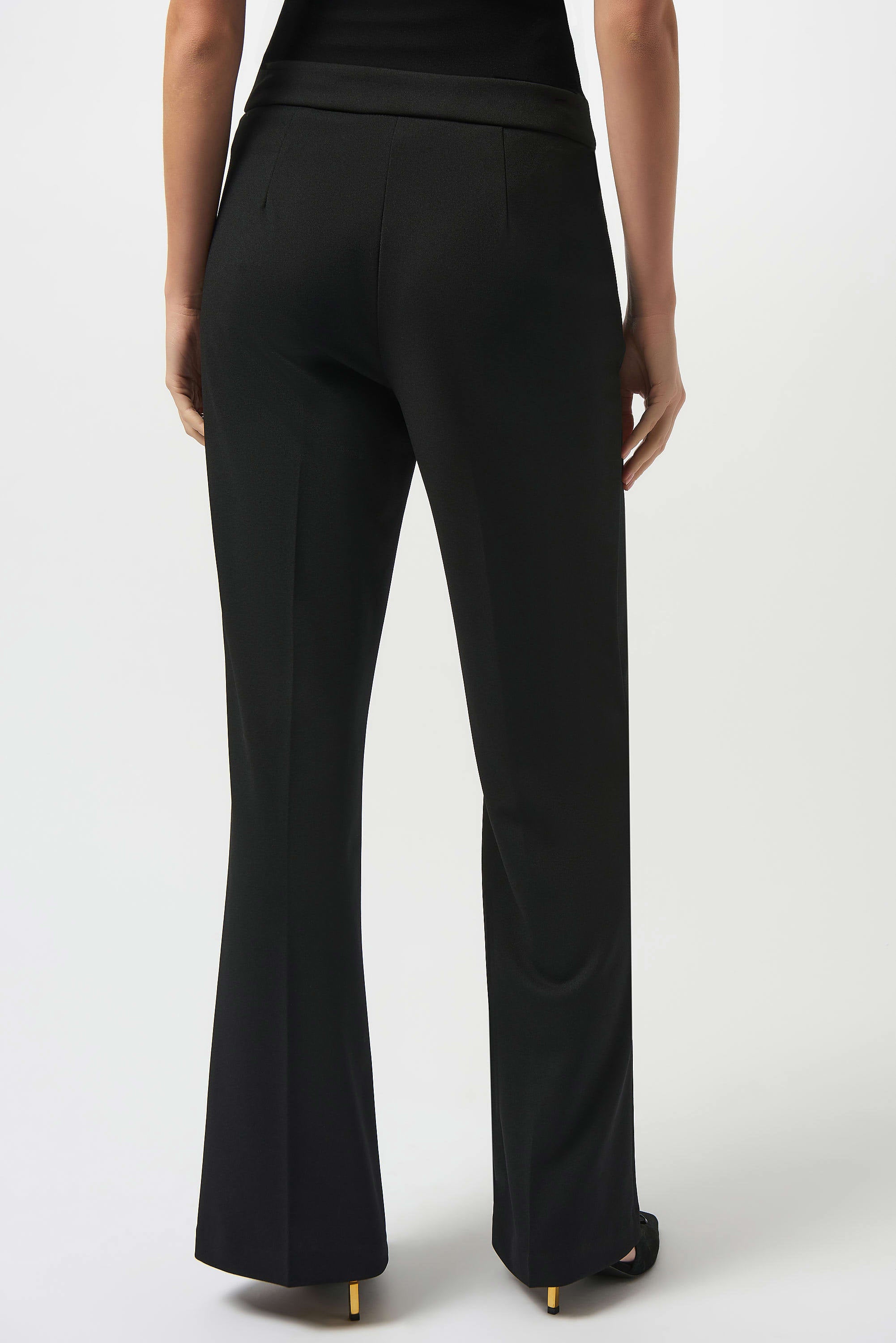 SCUBA CREPE WIDE-LEG PANT