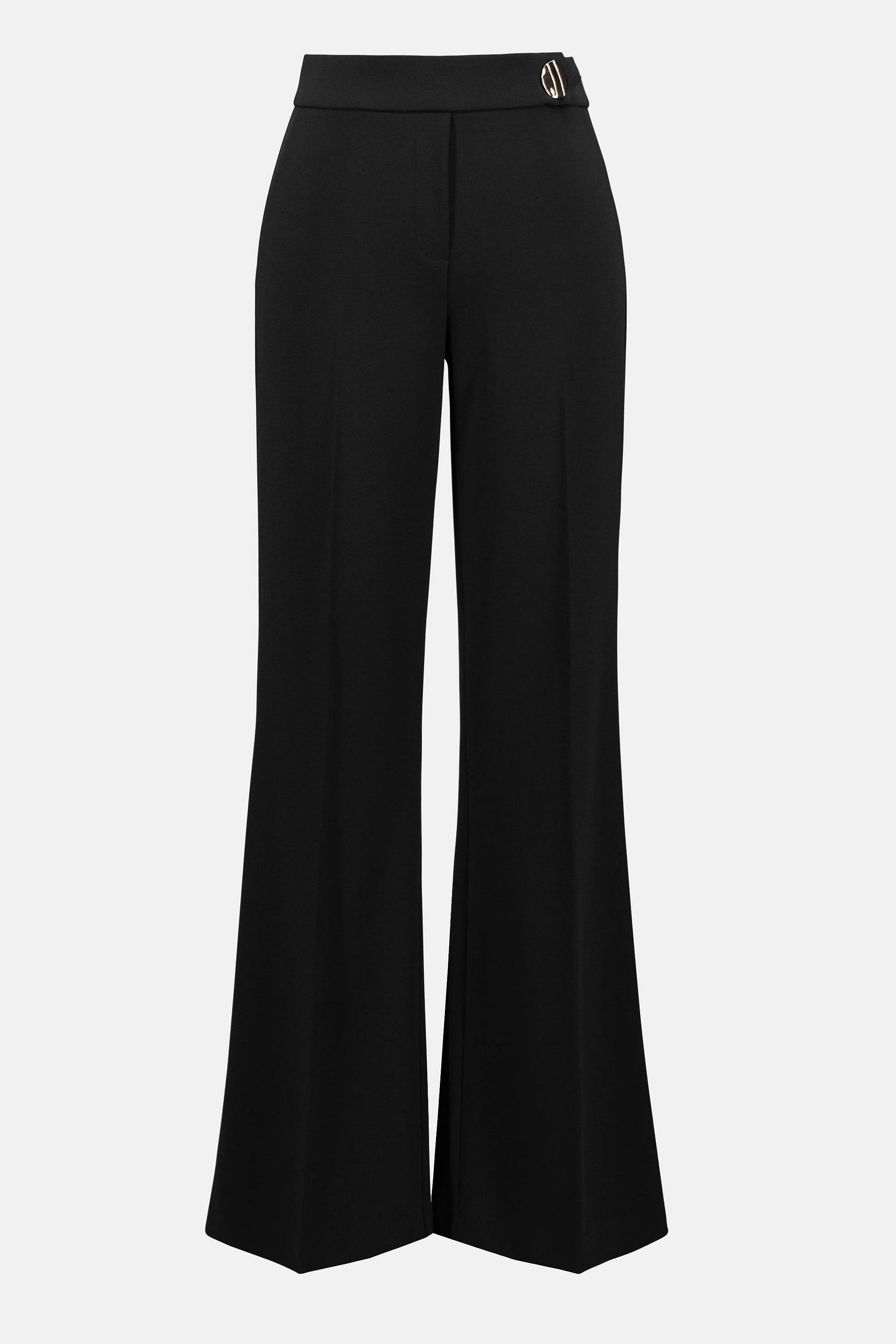SCUBA CREPE WIDE-LEG PANT