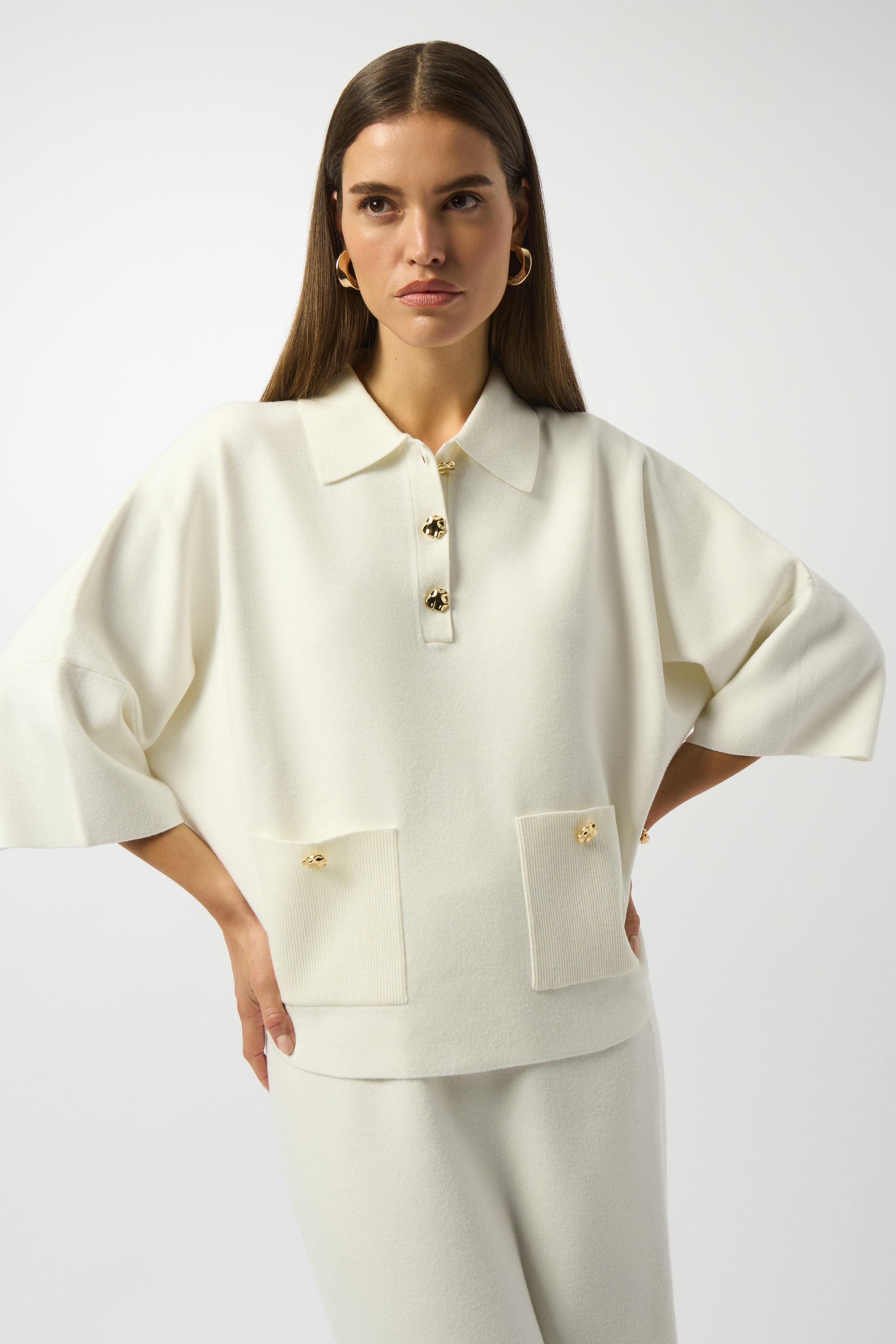SWEATER KNIT BOXY PULLOVER