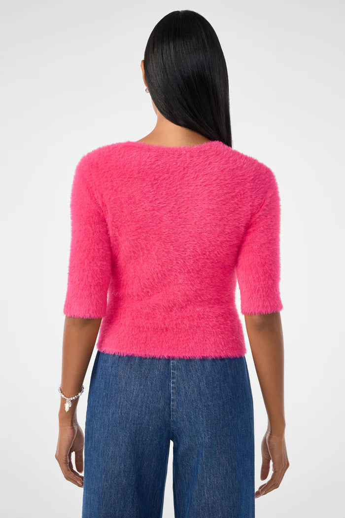 MALIAH FUZZY SWEATER