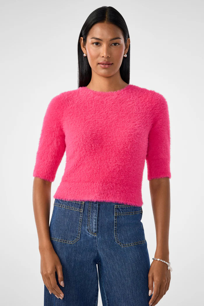 MALIAH FUZZY SWEATER