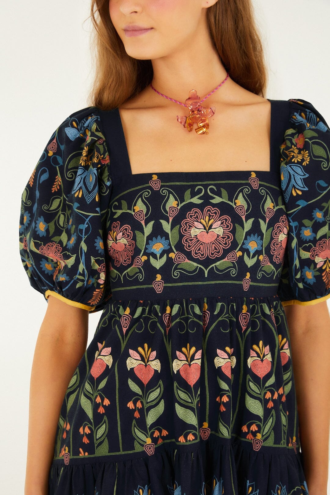STITCHED MINI DRESS