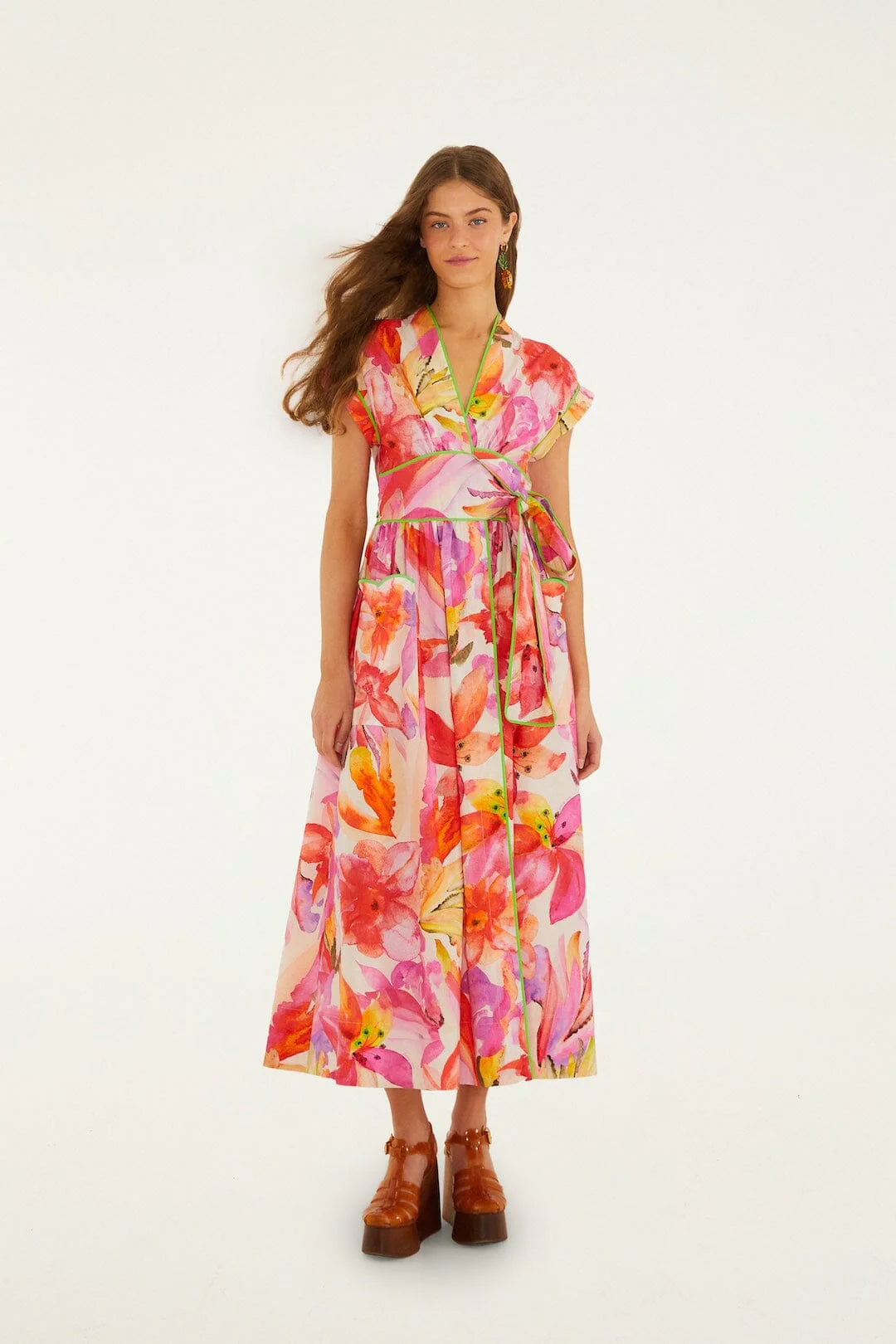 Farm Rio ARTSY FLORA MAXI