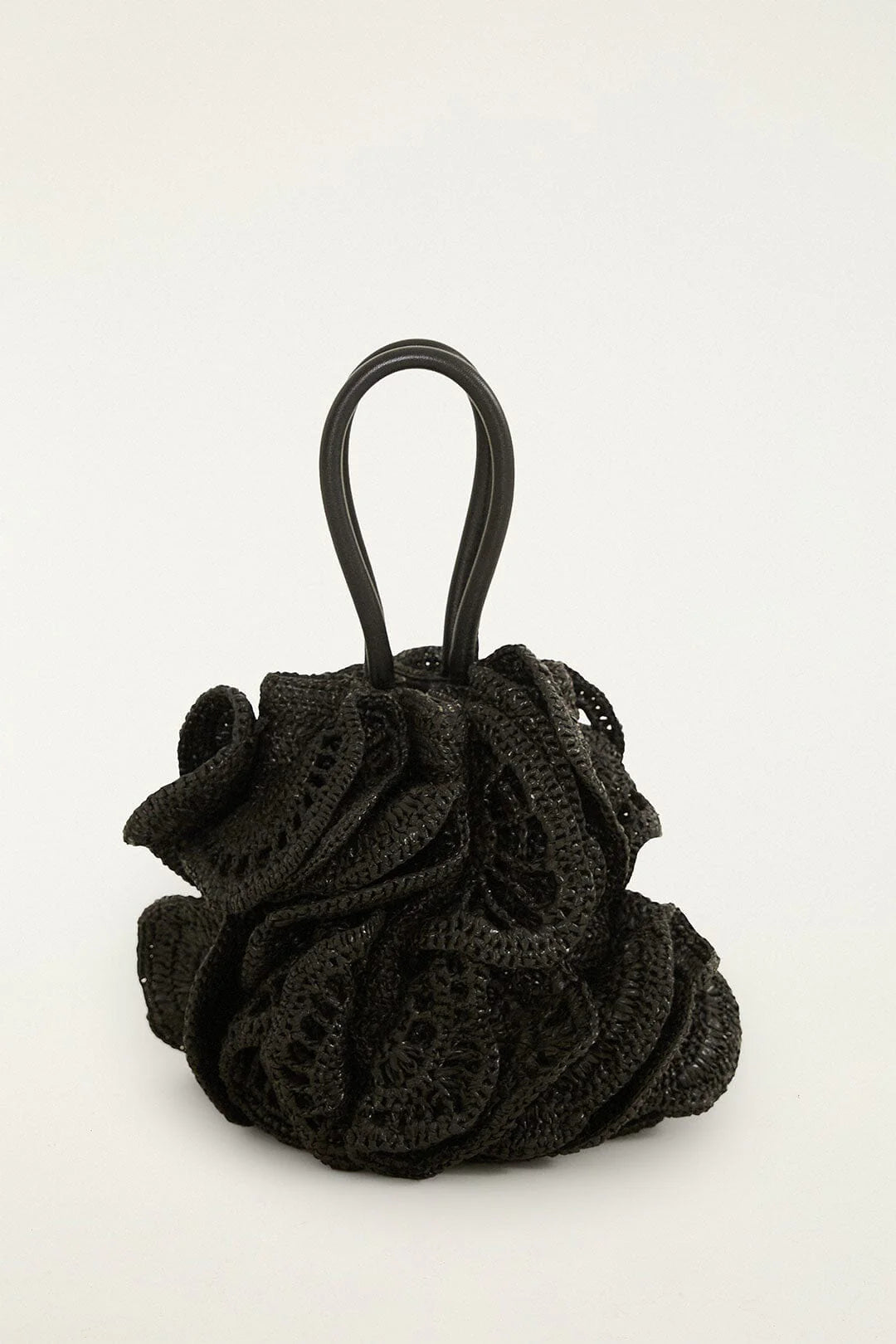 Farm Rio RAFFIA FLOWER BAG
