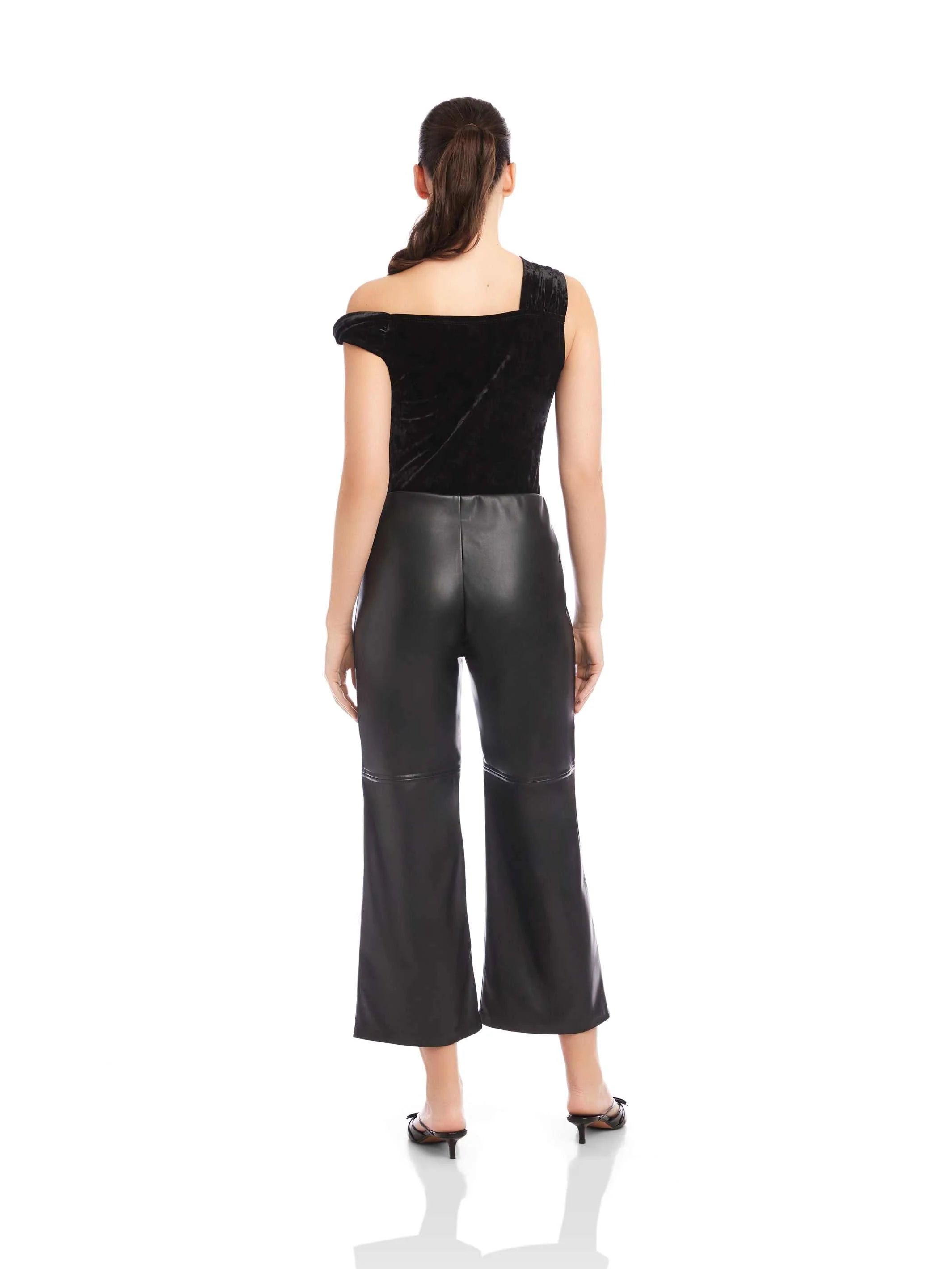 FAUX LEATHER PANT