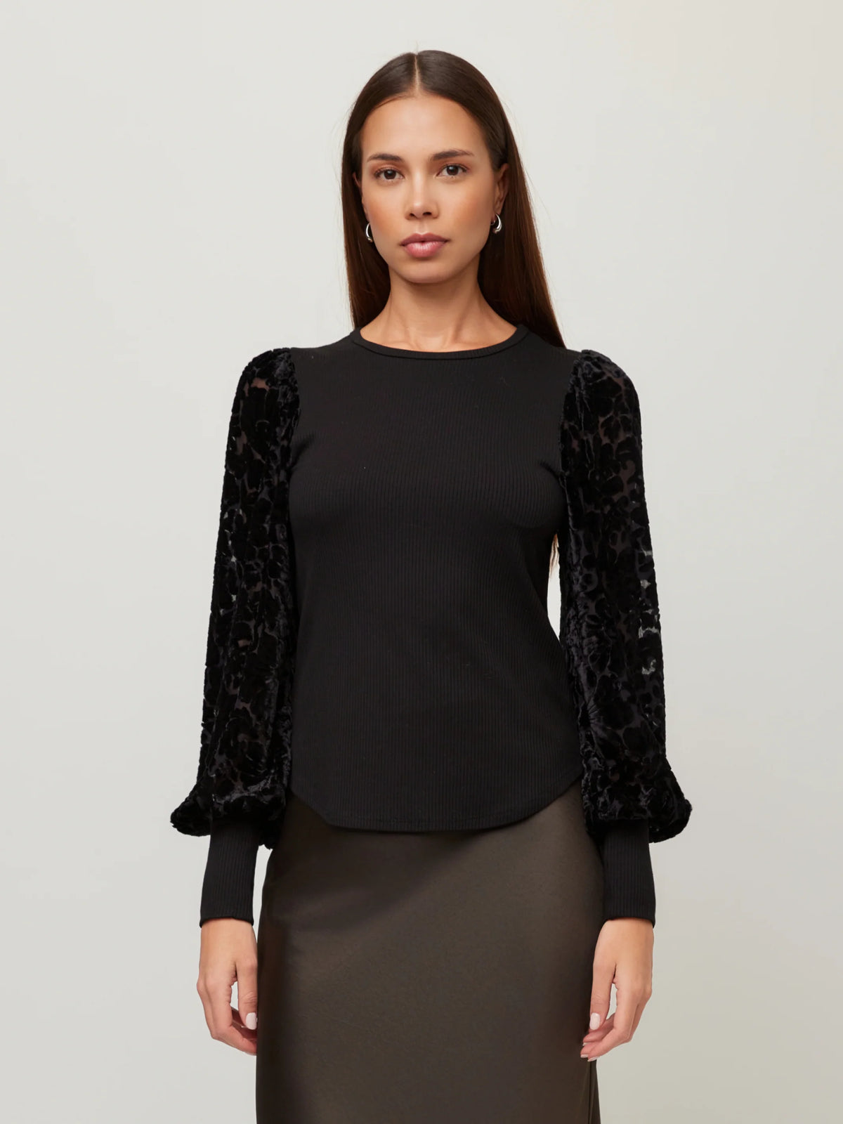 Fifteen Twenty BISHOP SLEEVE TOP