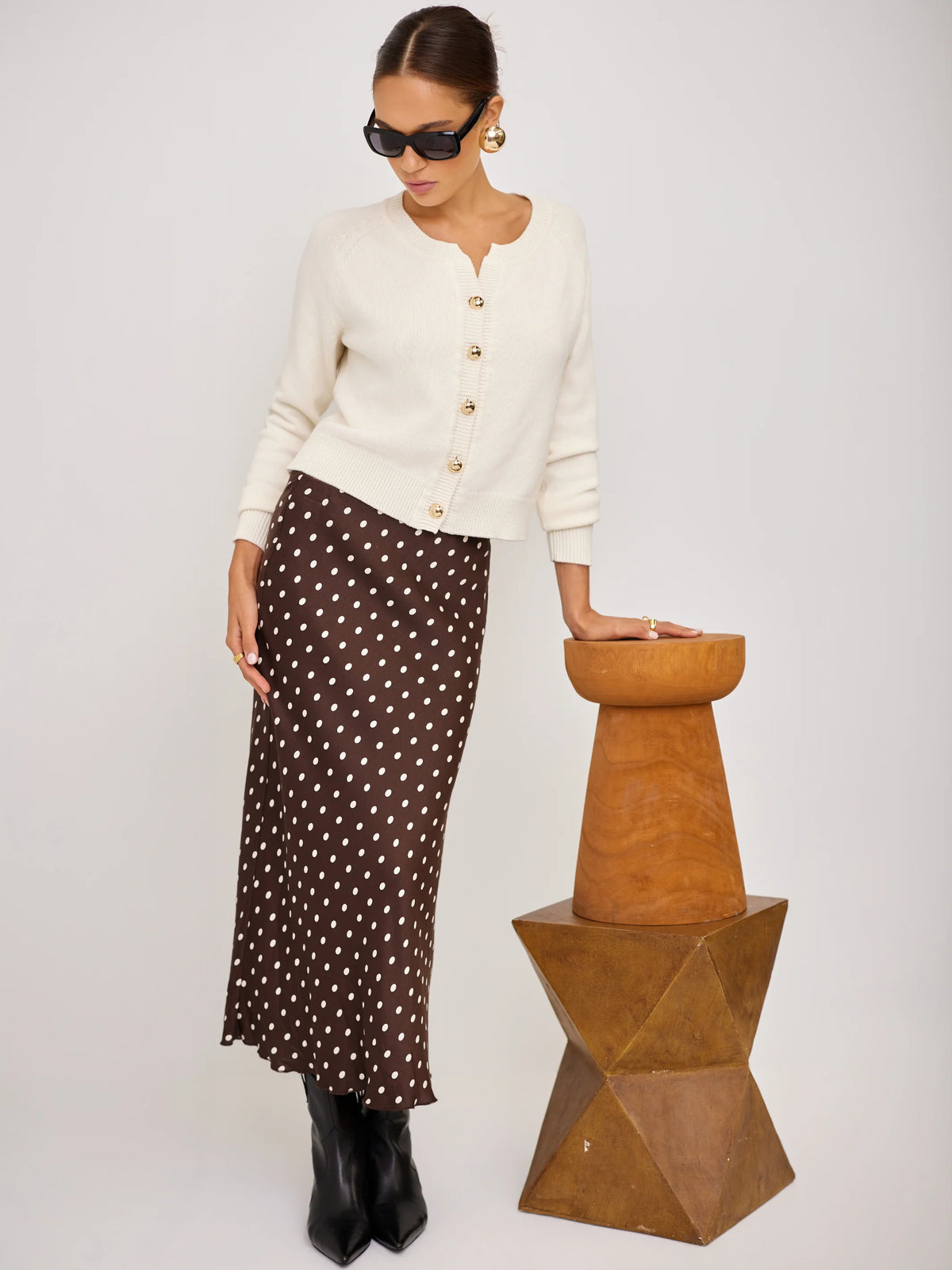 Fifteen Twenty MIA MIDI SKIRT