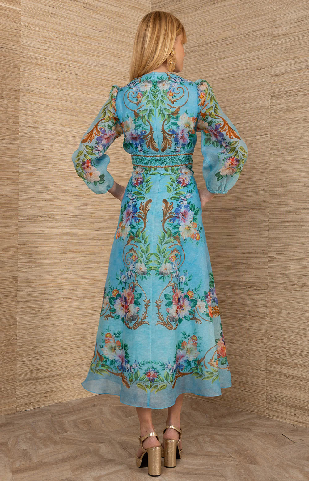 FRIDA ORGANZA MAXI DRESS