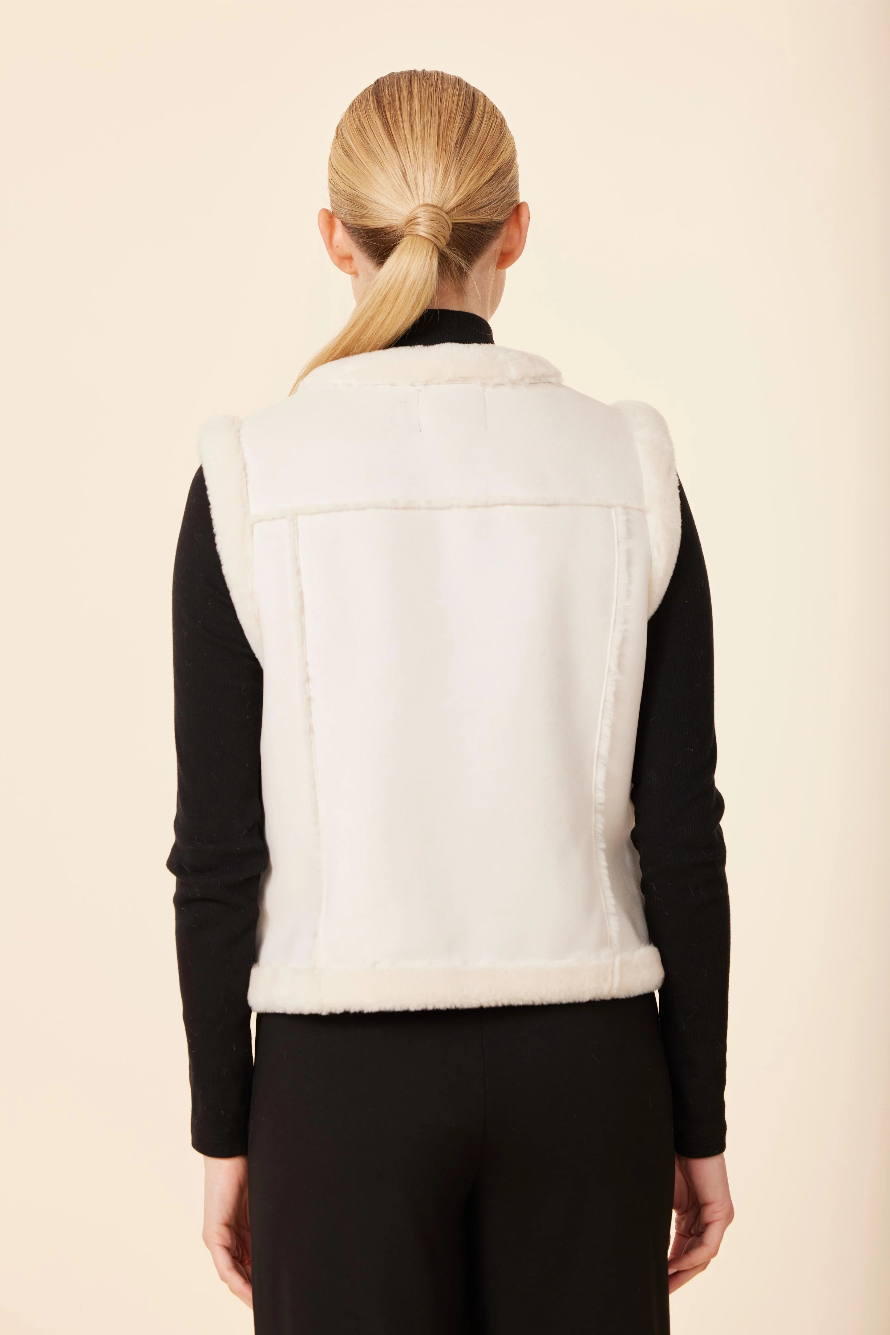COCO FUR LINED VEST