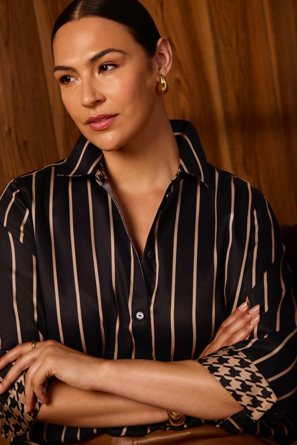 MARGIE WIDE STRIPE