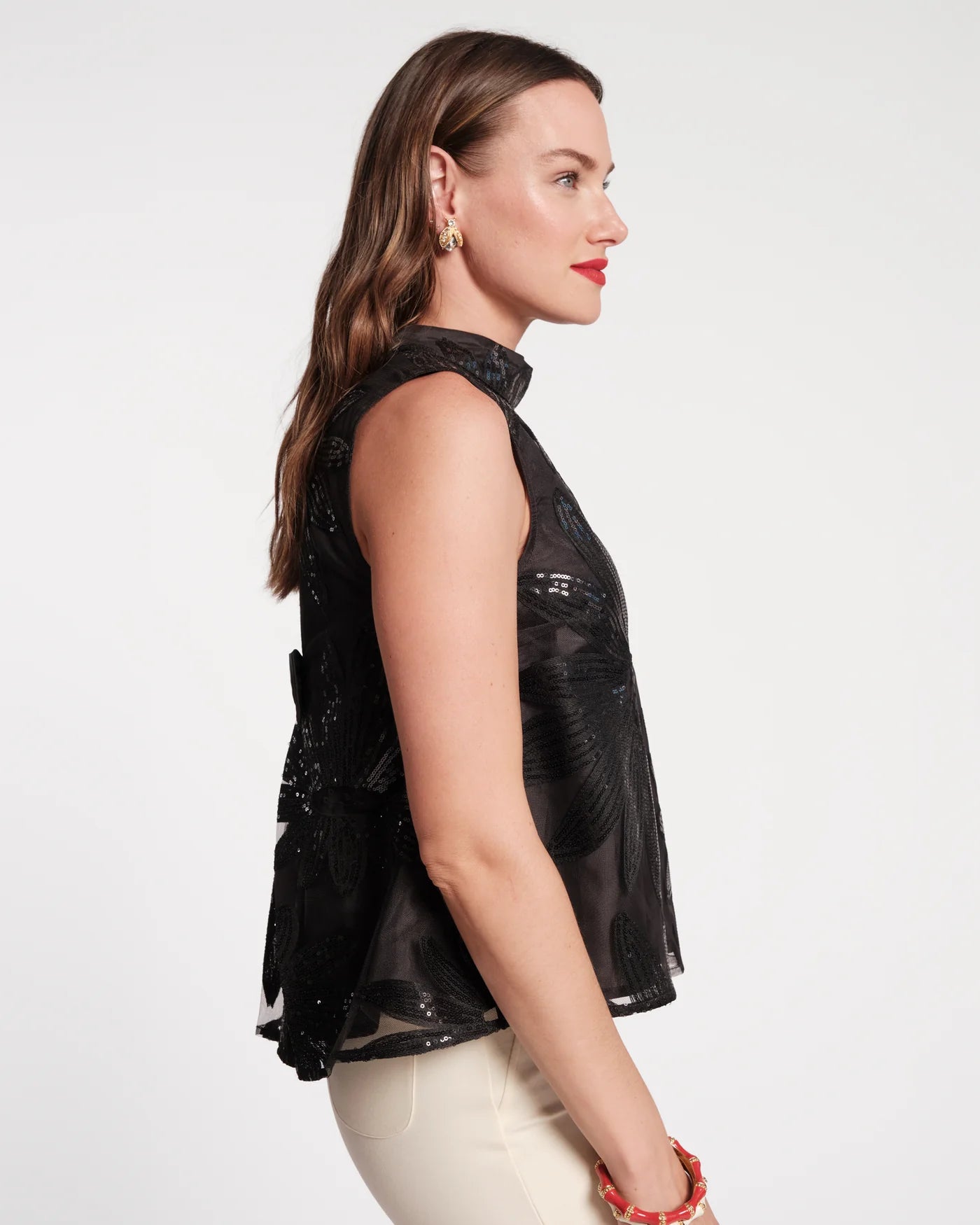 DIPLOMAT SEQUIN TOP