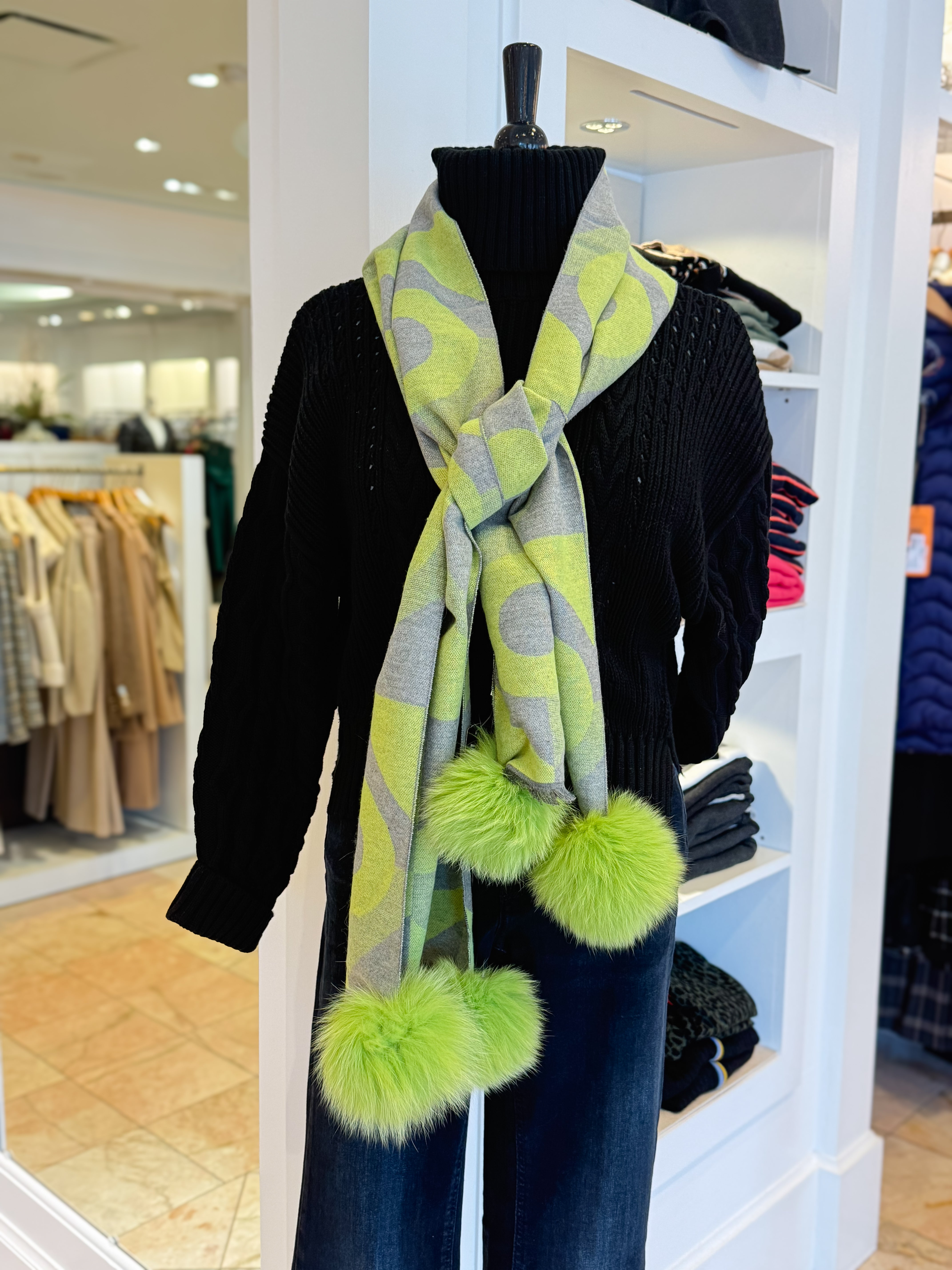 MITCHIES MATCHING KALEIDOSCOPE SCARF