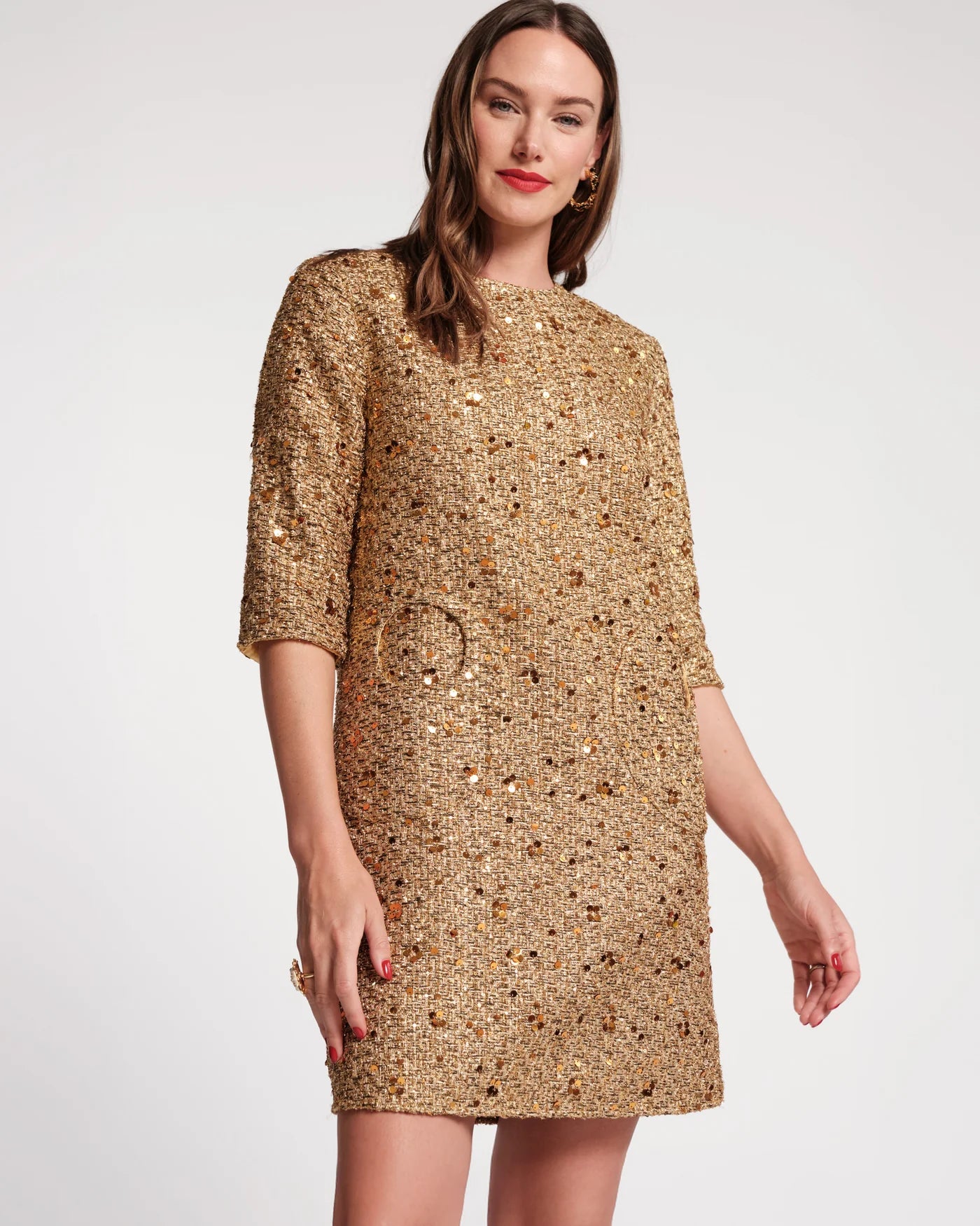MOD SEQUIN DRESS