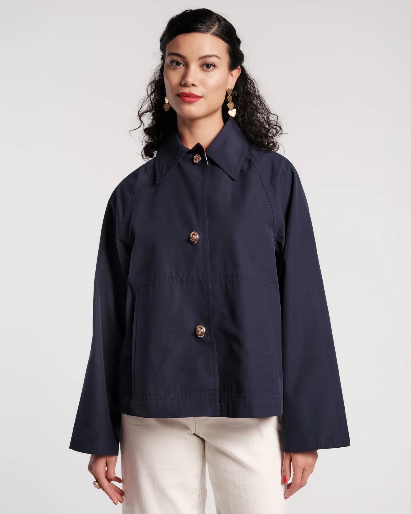 Frances Valentine SHORT SPIFFY TRENCH