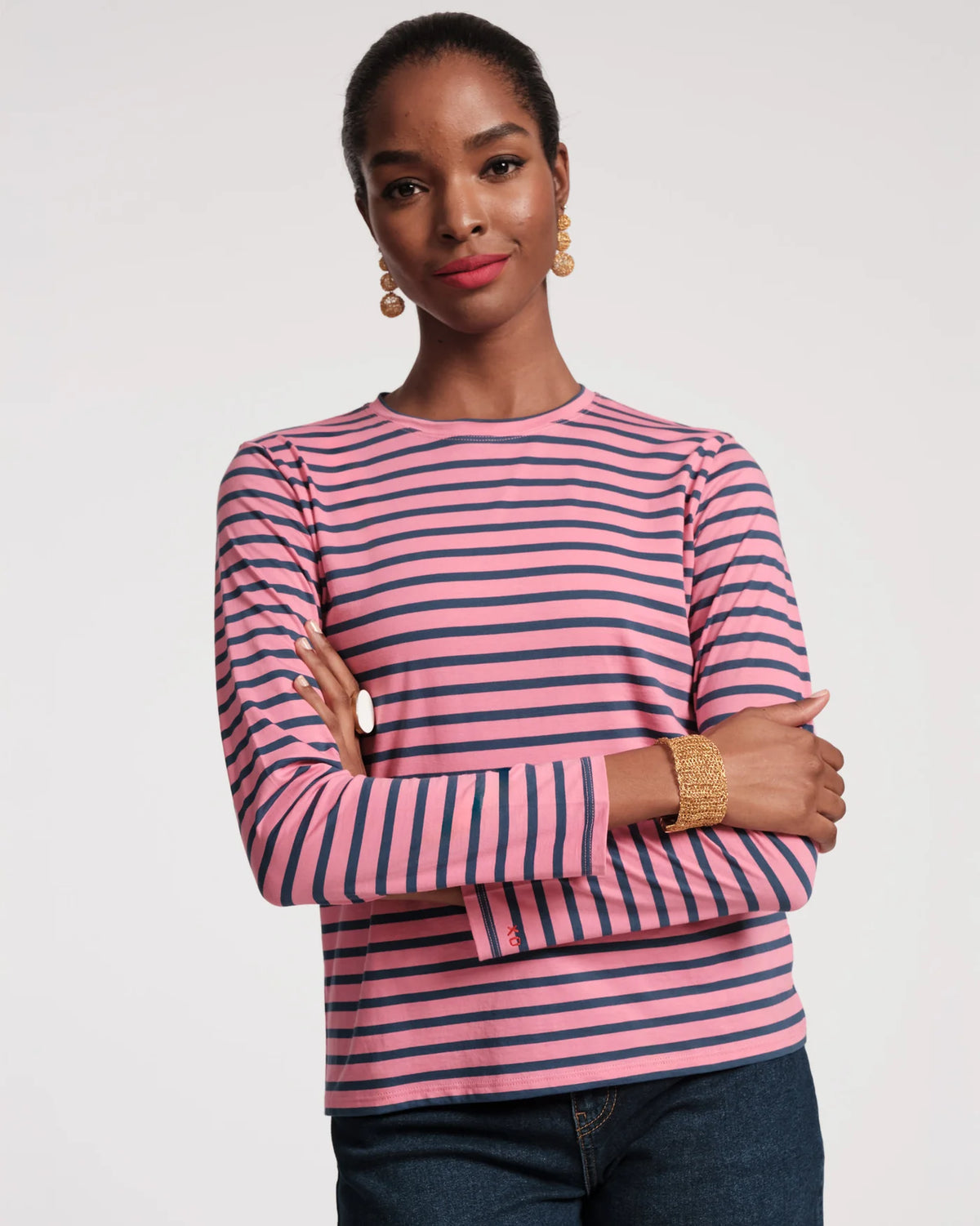 Frances Valentine STRIPED TOP