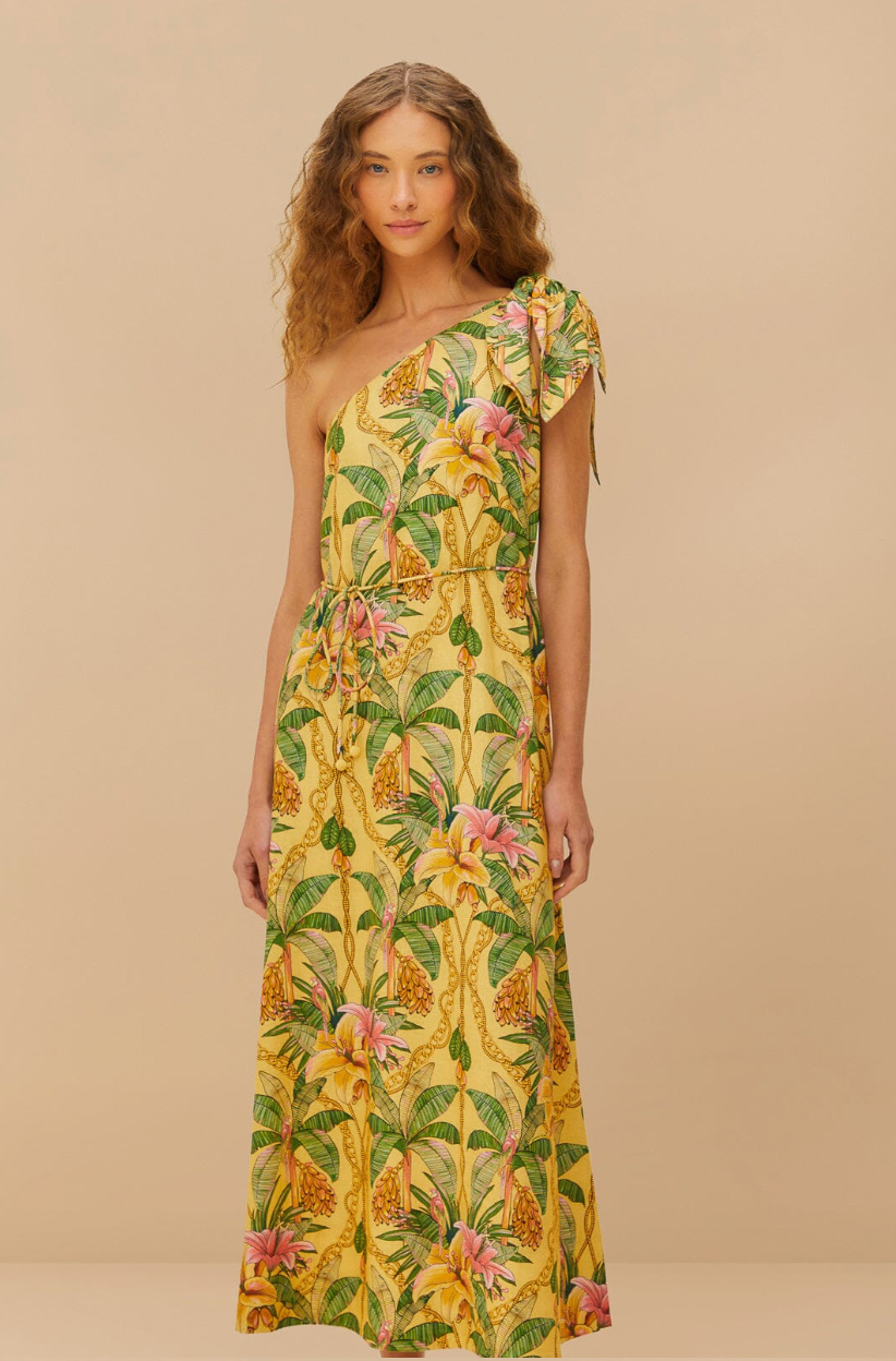 ONE SHOULDER MAXI