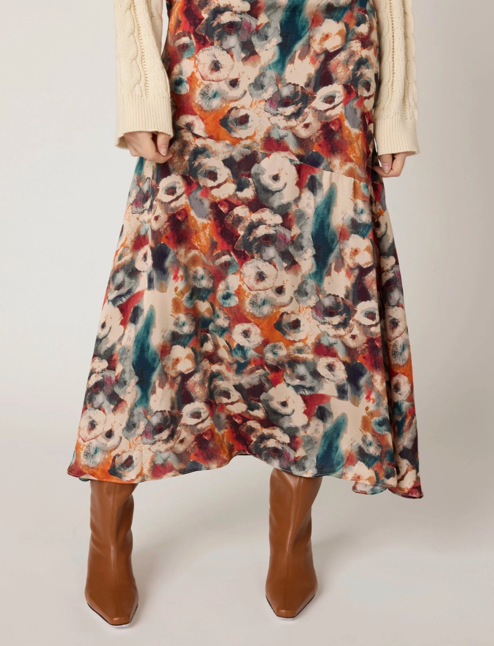 MARIA ANKLE SKIRT