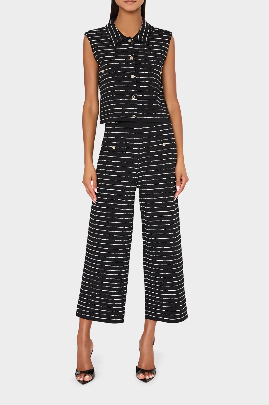 LETTIE STRIPED PANTS