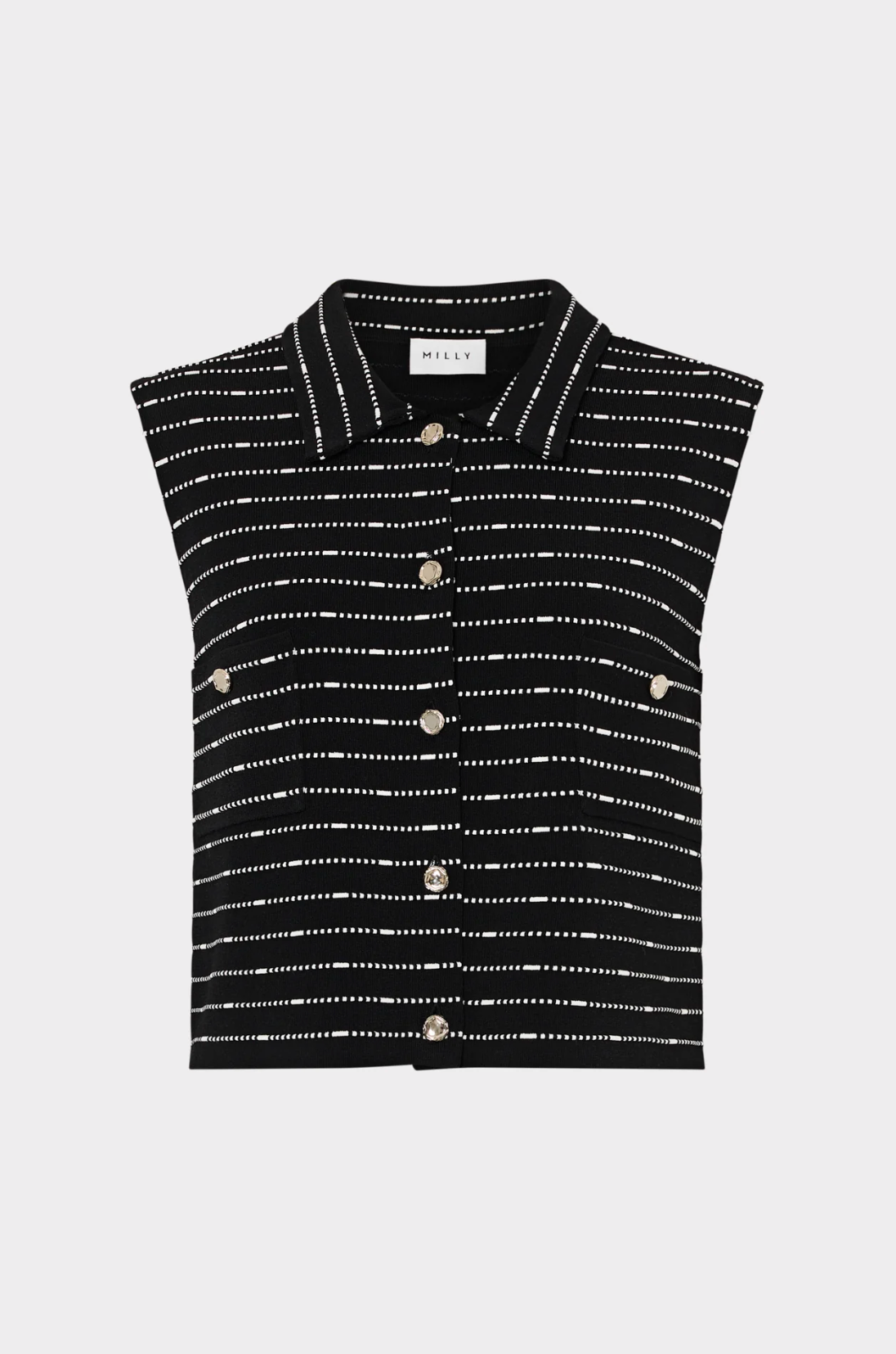 Milly LAINEY STRIPED TOP