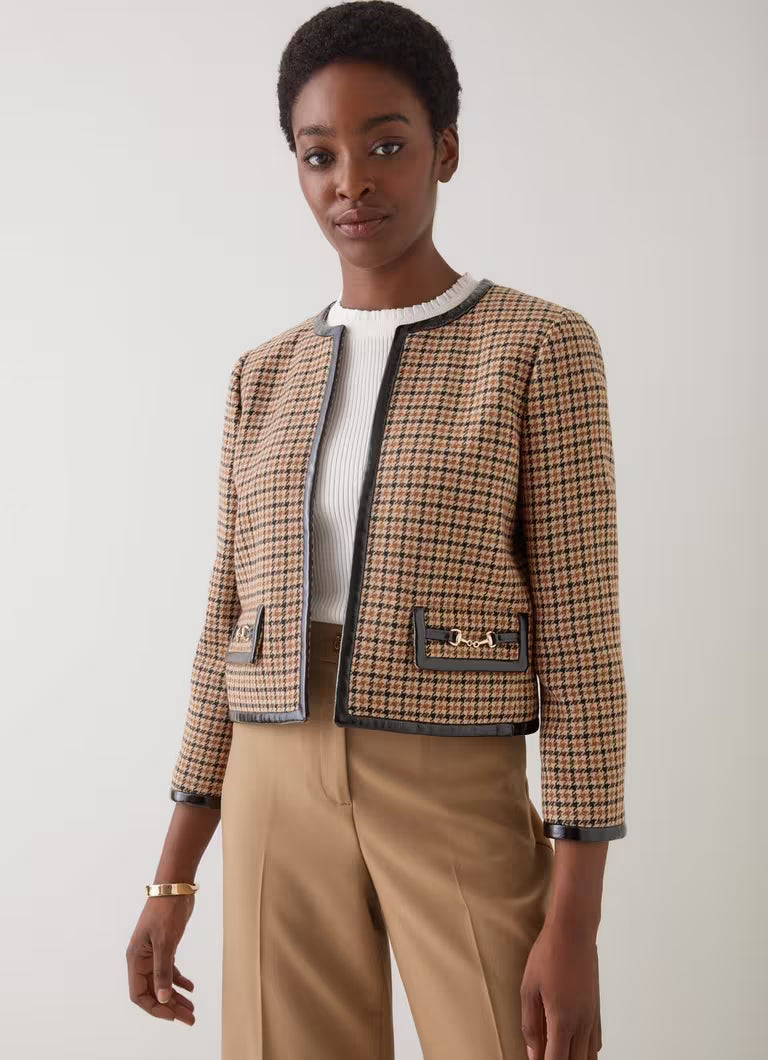 ZISOU CHECK JACKET