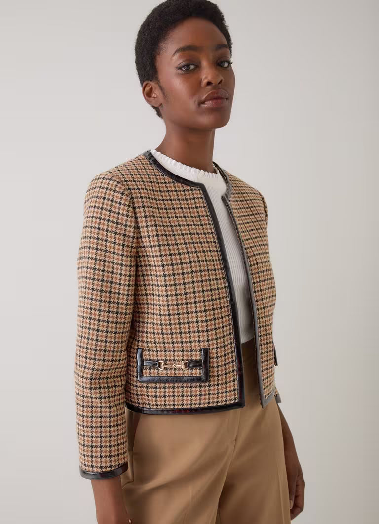 ZISOU CHECK JACKET