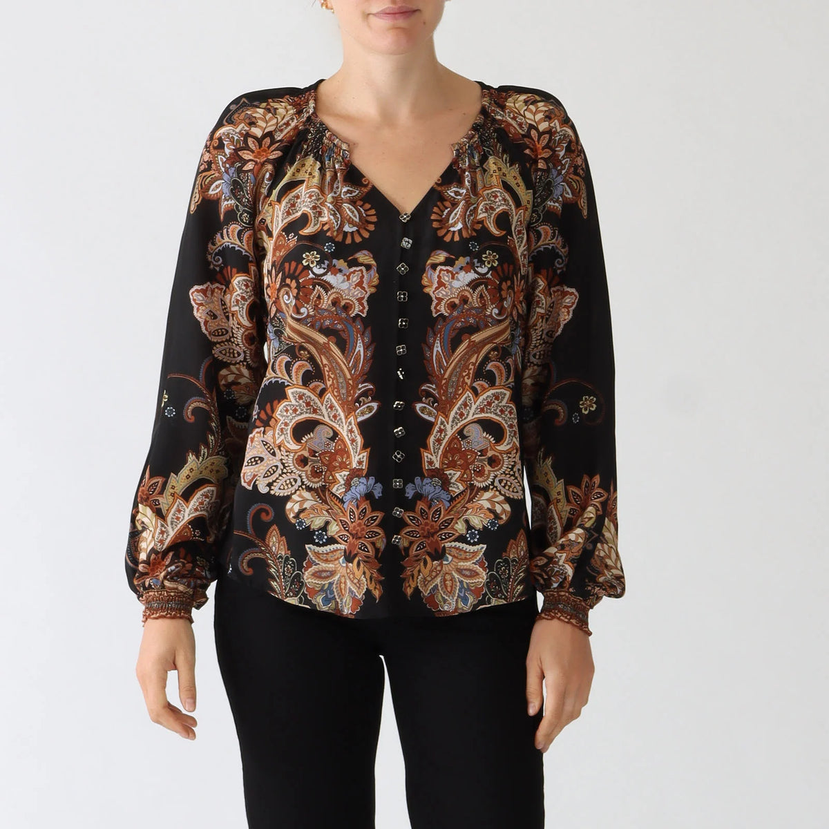 Hale Bob BUTTONED TOP