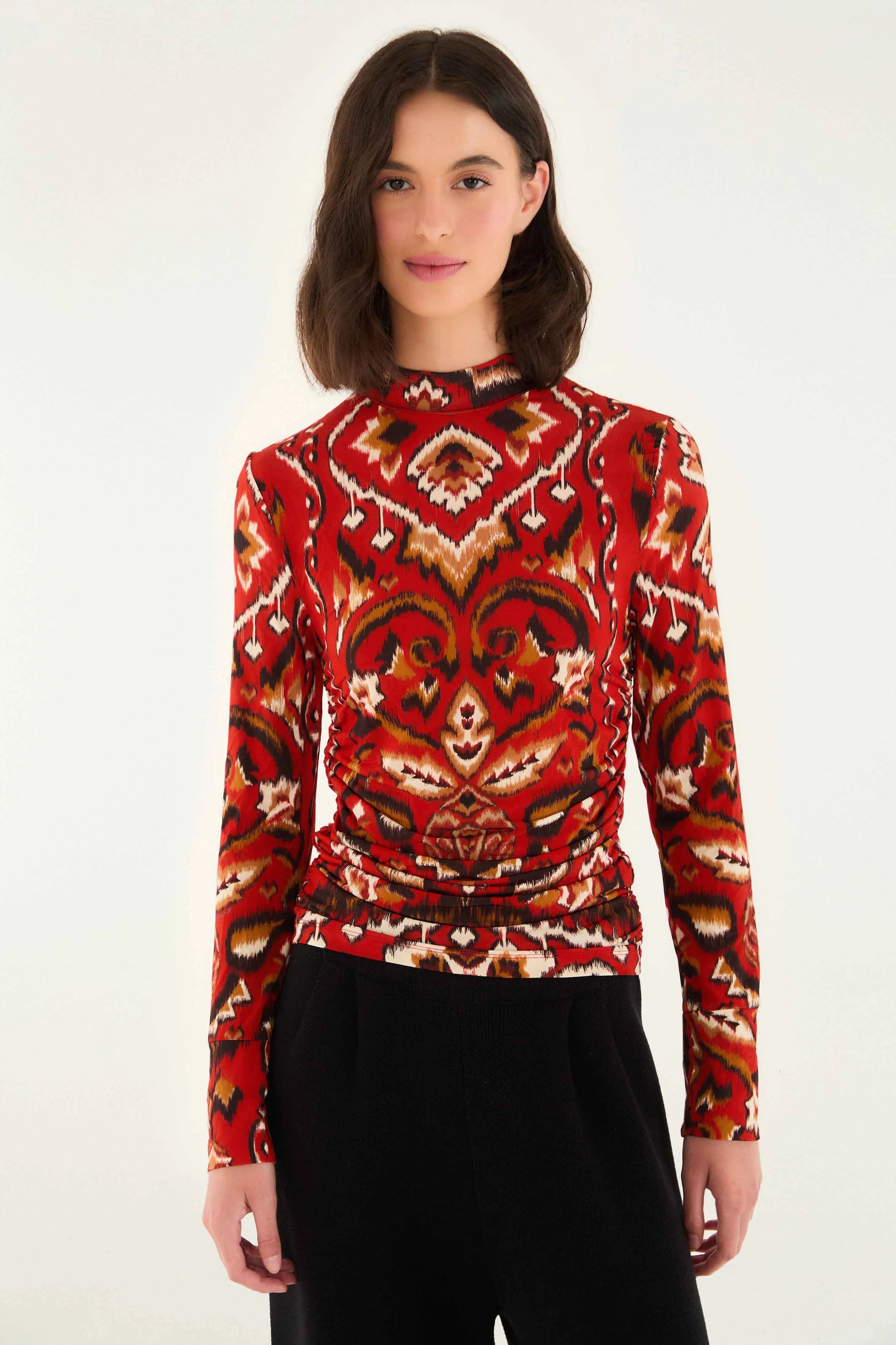 AINIKA PINEAPPLE BLOUSE