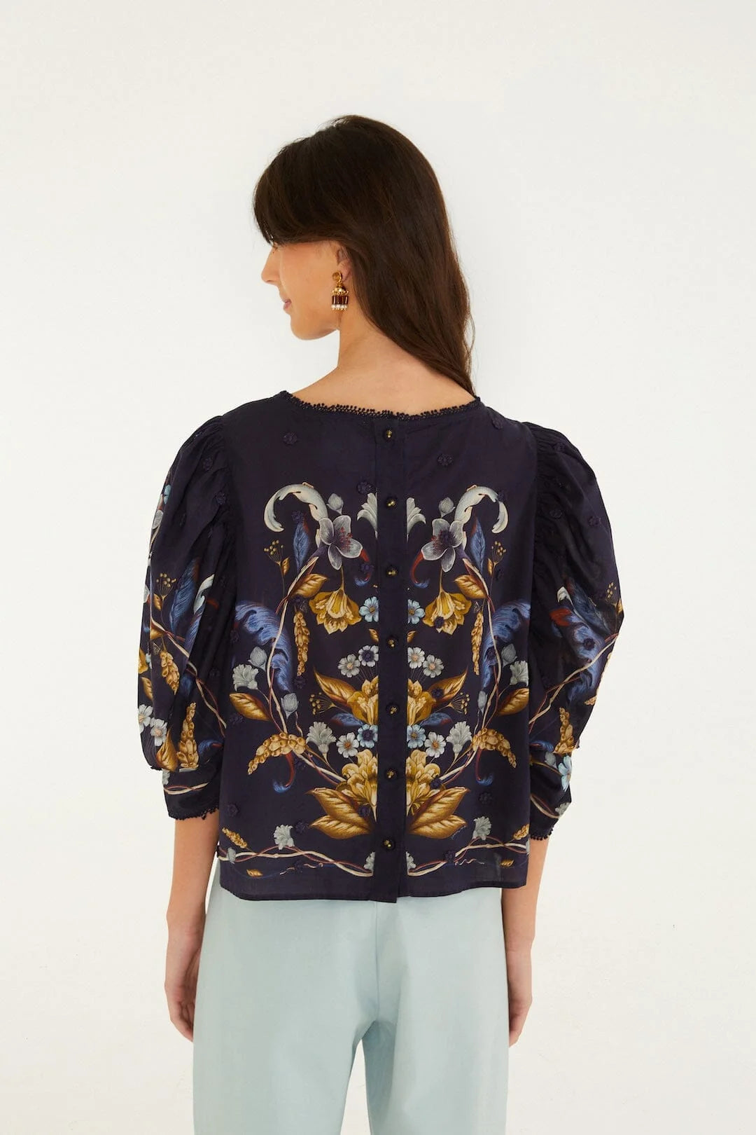 GOLDEN NATURE BLOUSE