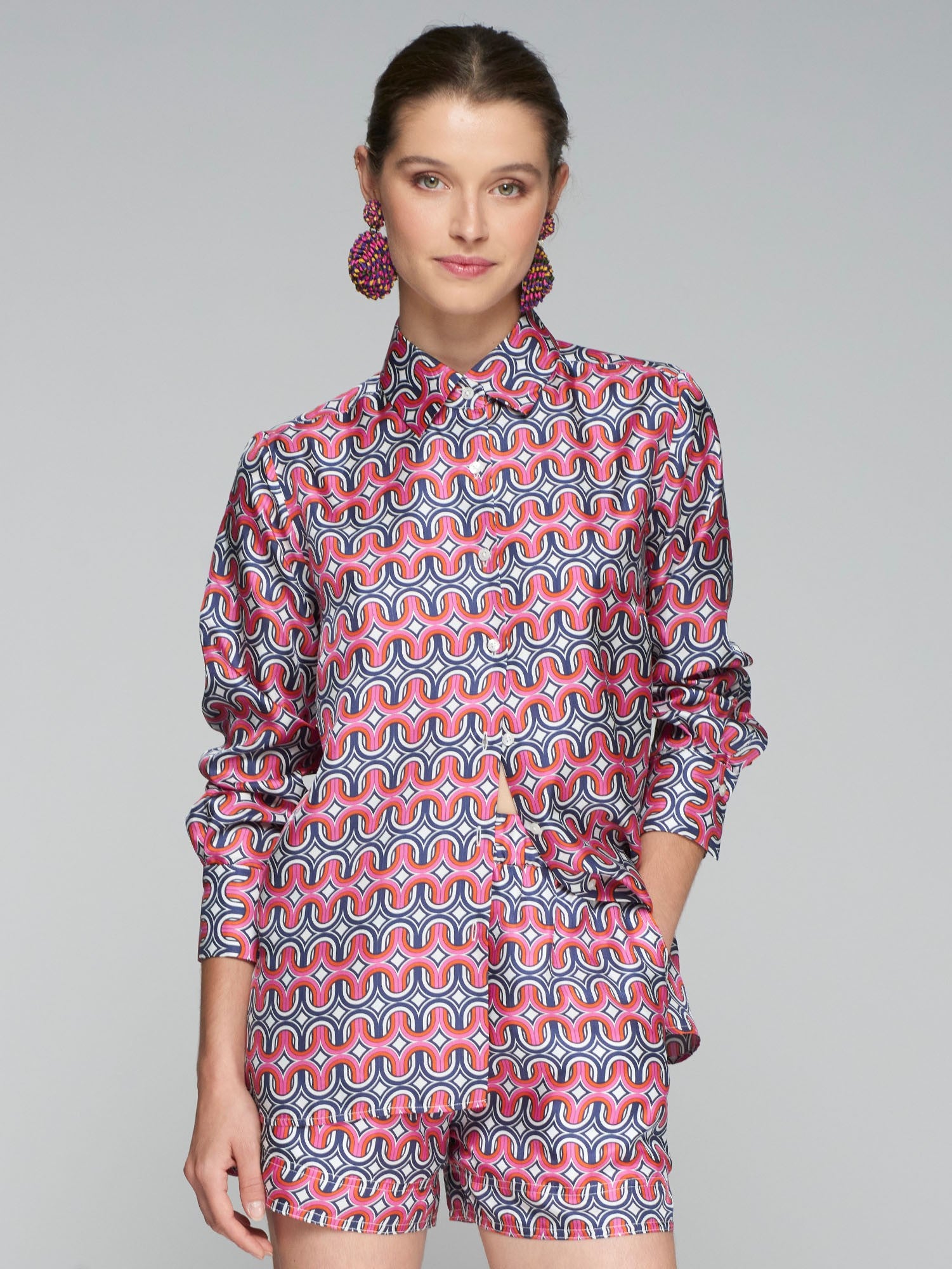 MARIELA SILK BLOUSE