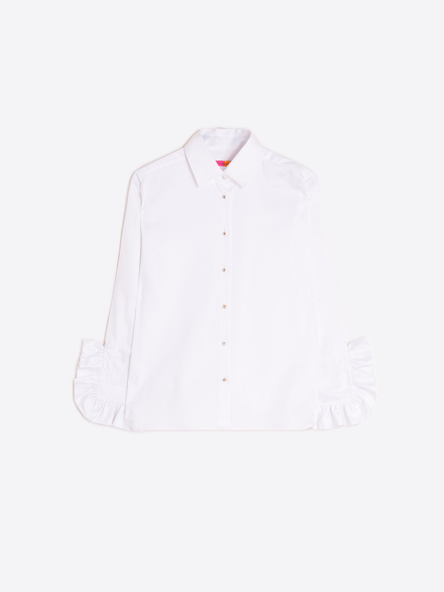 RUFFLE CUFF BLOUSE