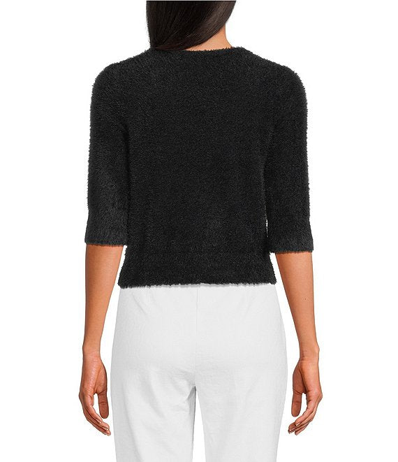 MALIAH FUZZY SWEATER