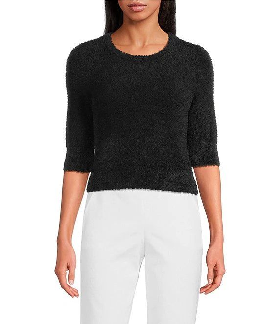 MALIAH FUZZY SWEATER