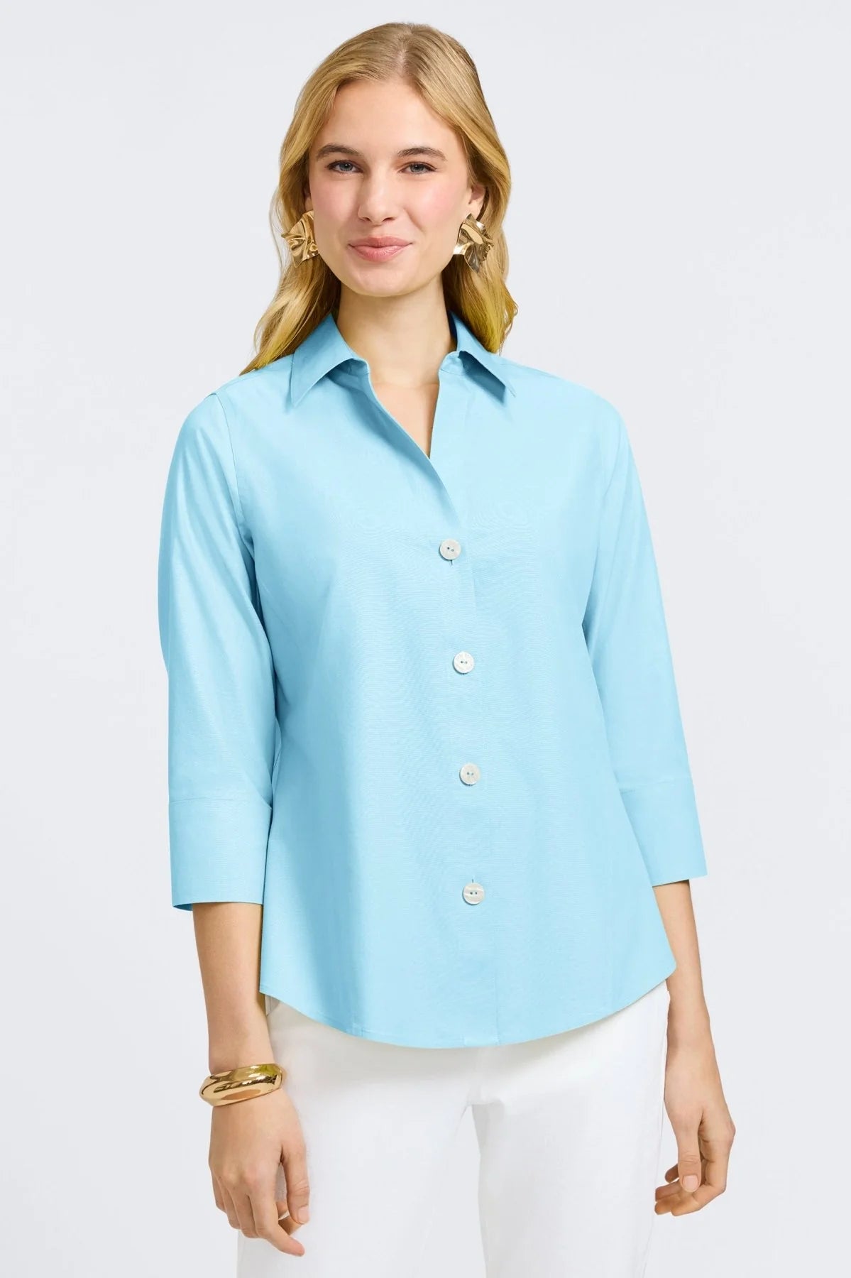 Foxcroft PAITYN 3/4 SLEEVE