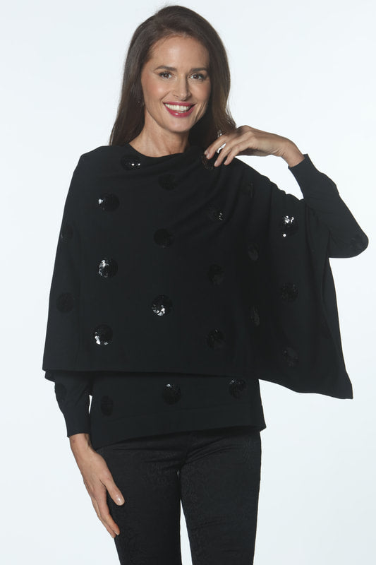 J'envie Sequin Dot Topper