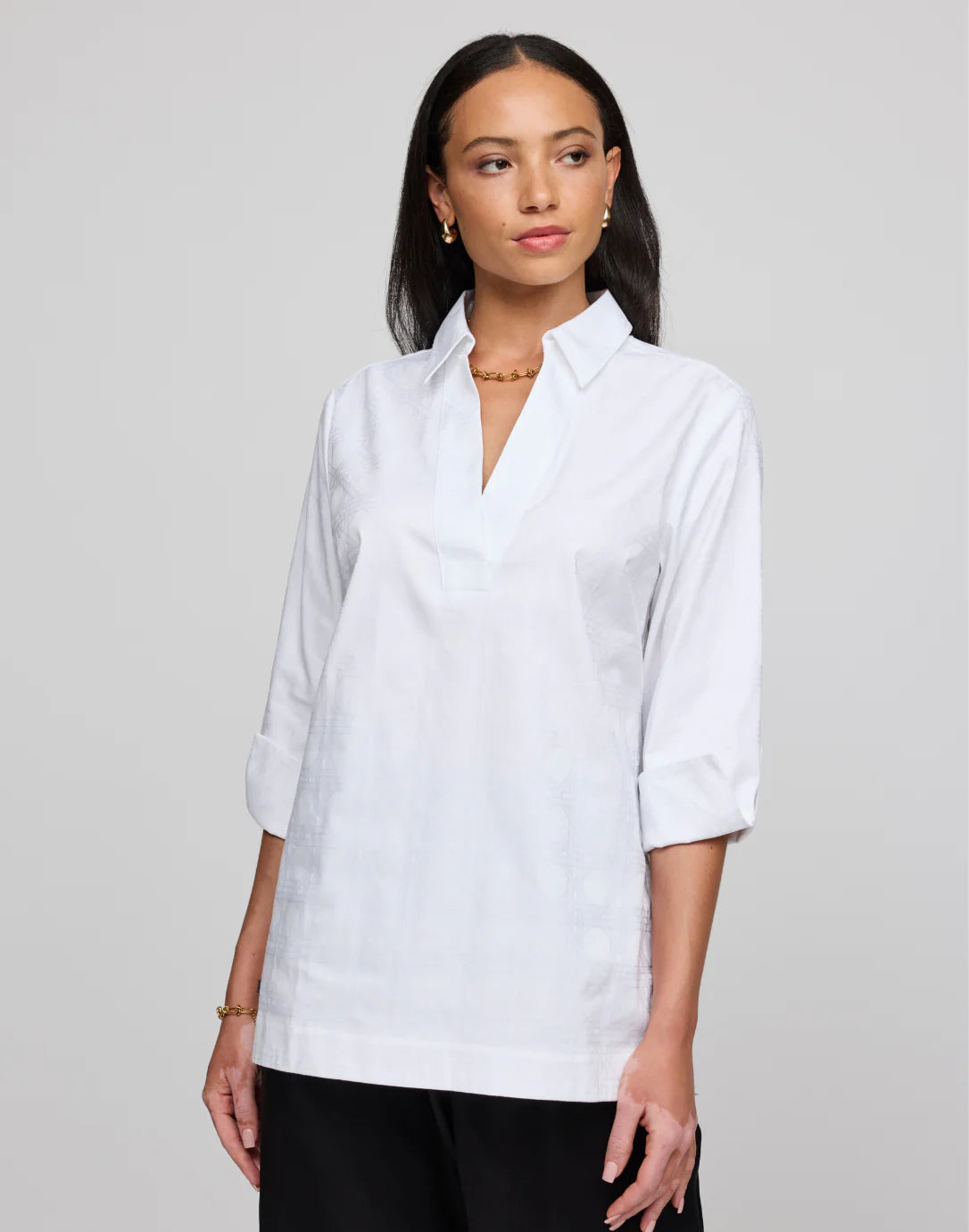 VICKY 3/4 SLEEVE SHIRT