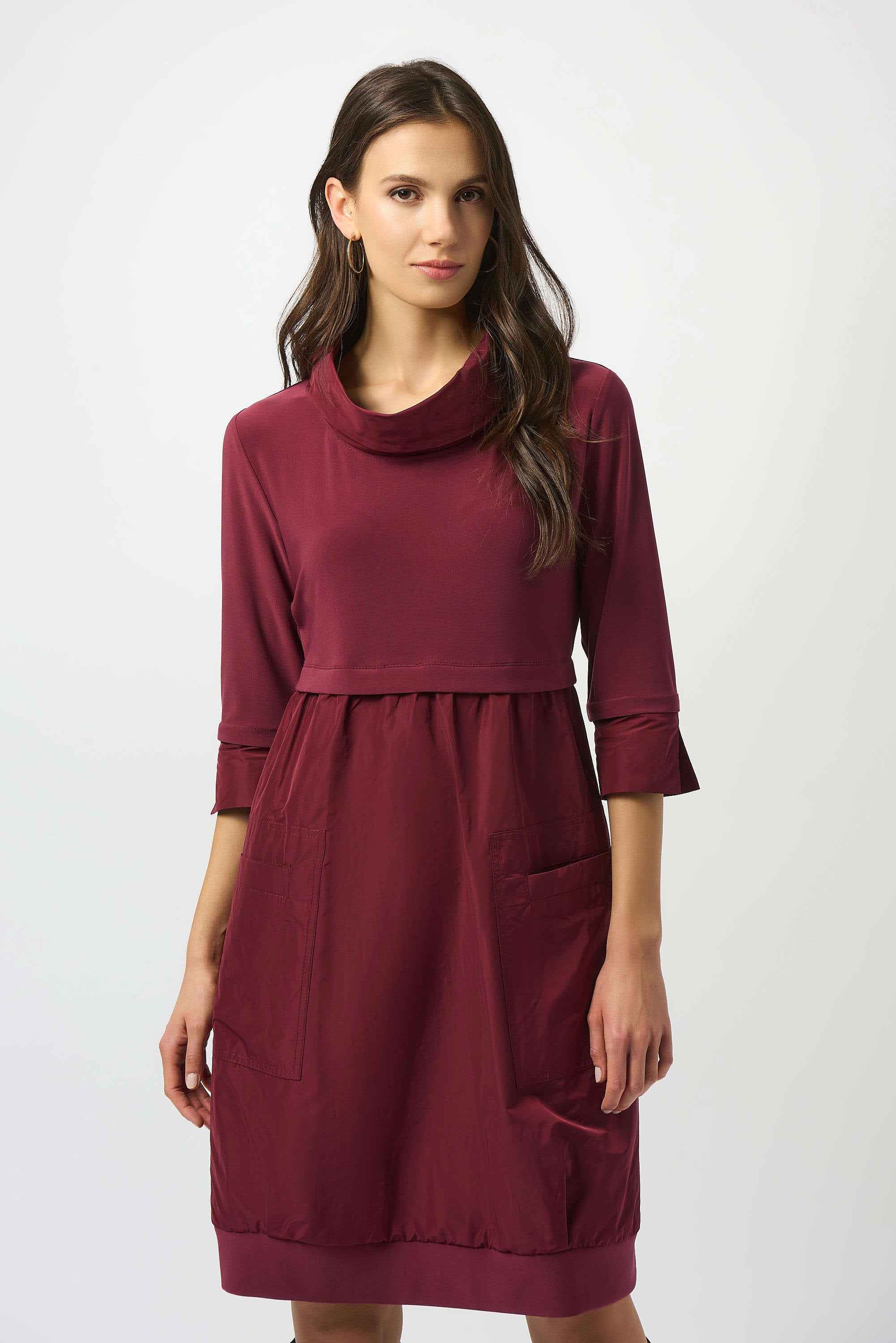 COWL NECK PARACHUTE DRESS