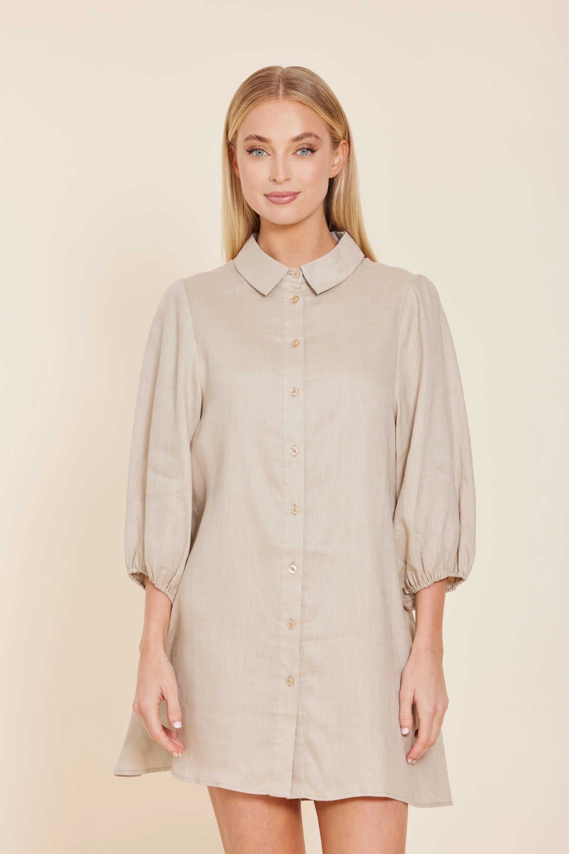 SHORT SHIRTDRESS