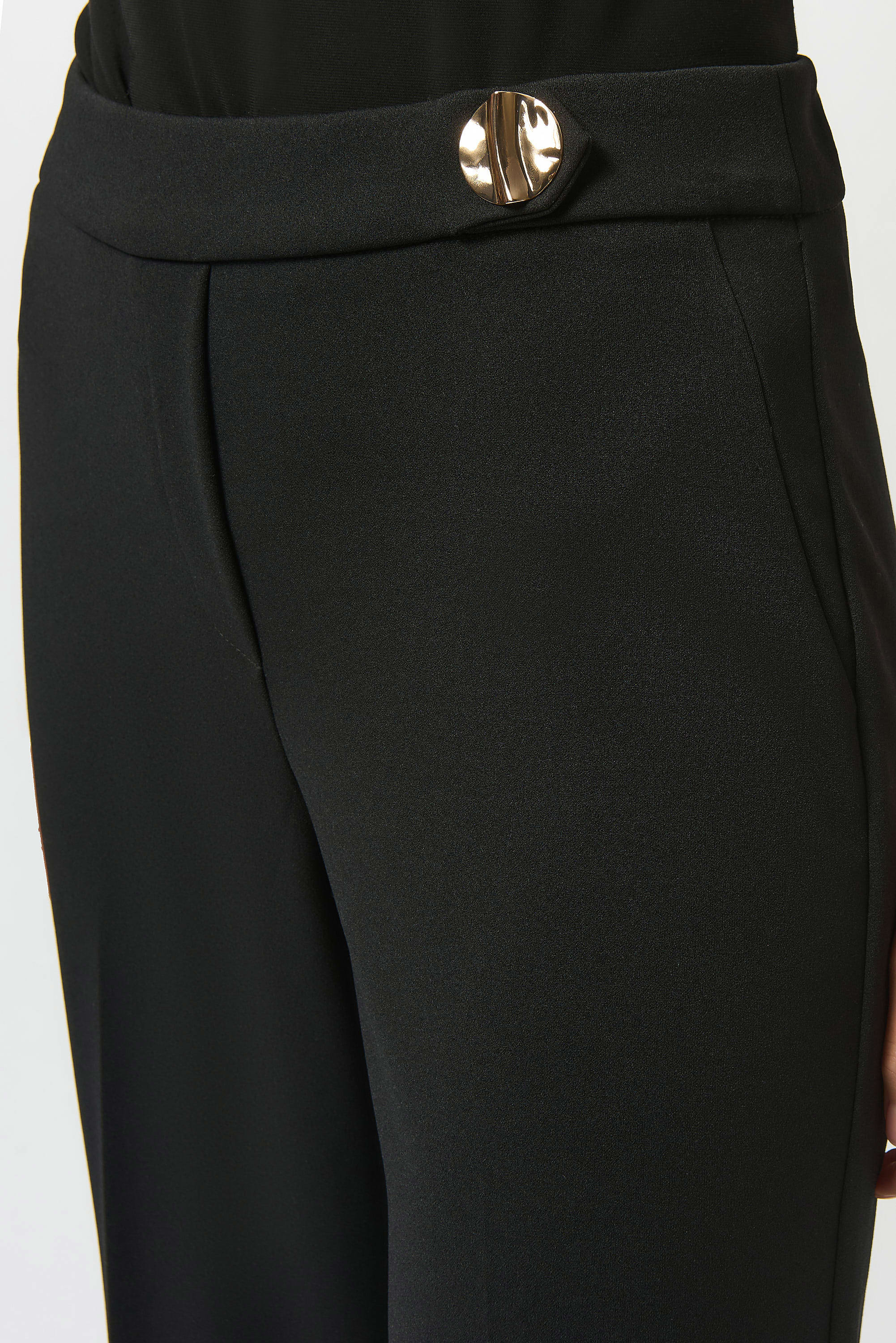 SCUBA CREPE WIDE-LEG PANT