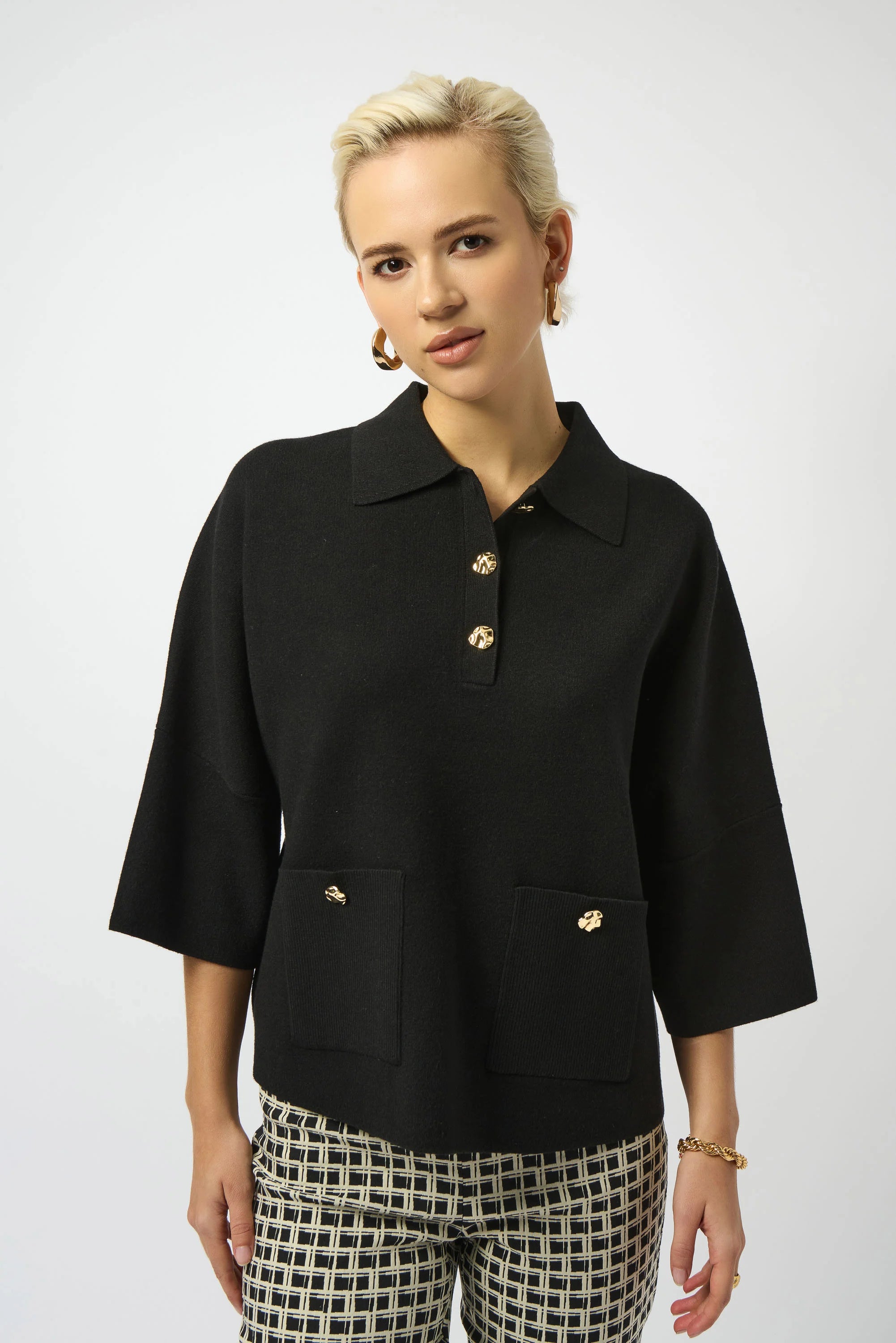 SWEATER KNIT BOXY PULLOVER