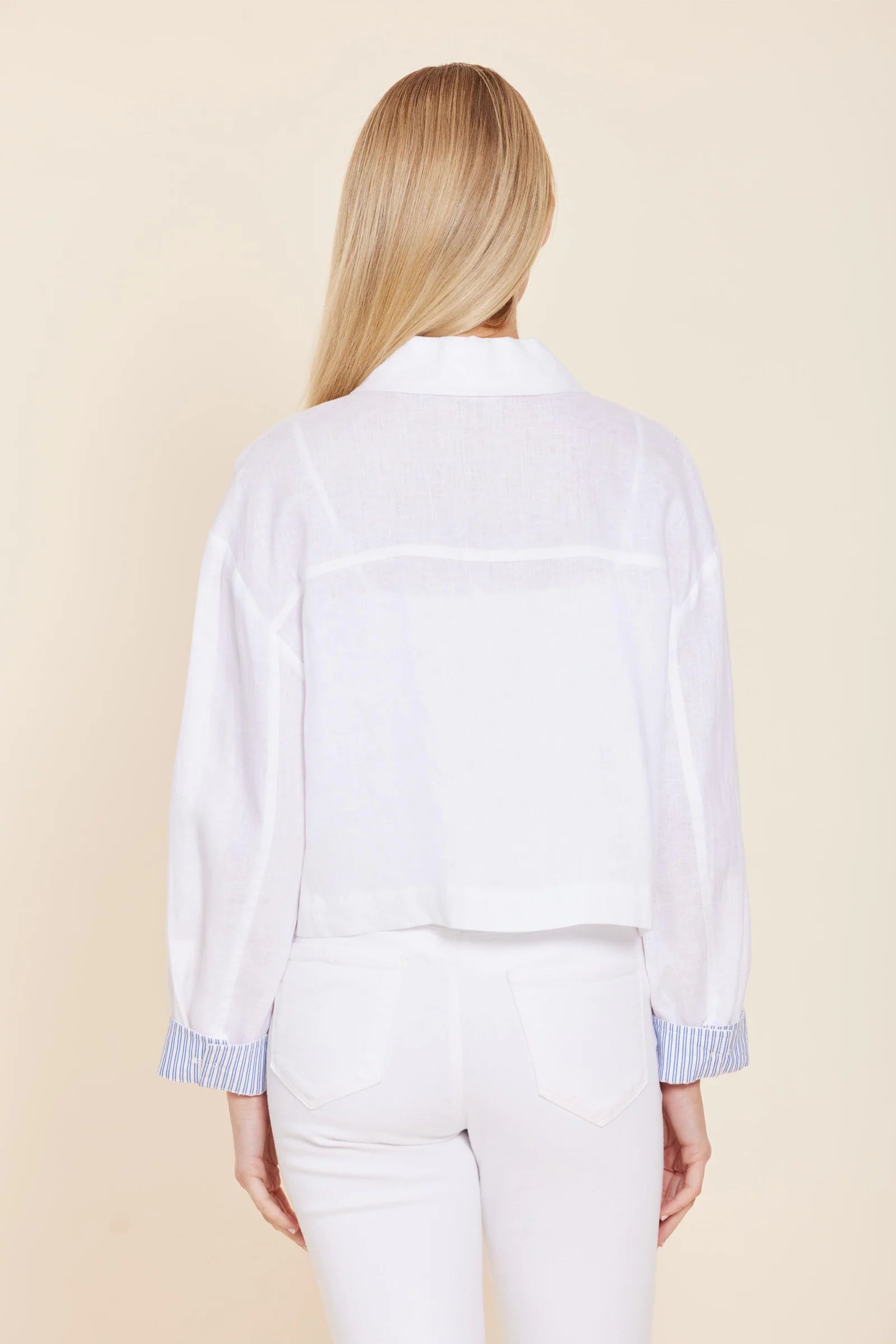 LINEN 2 POCKET JACKET