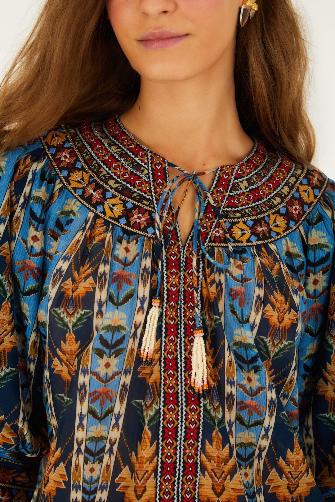 EMBROIDERED BLOUSE