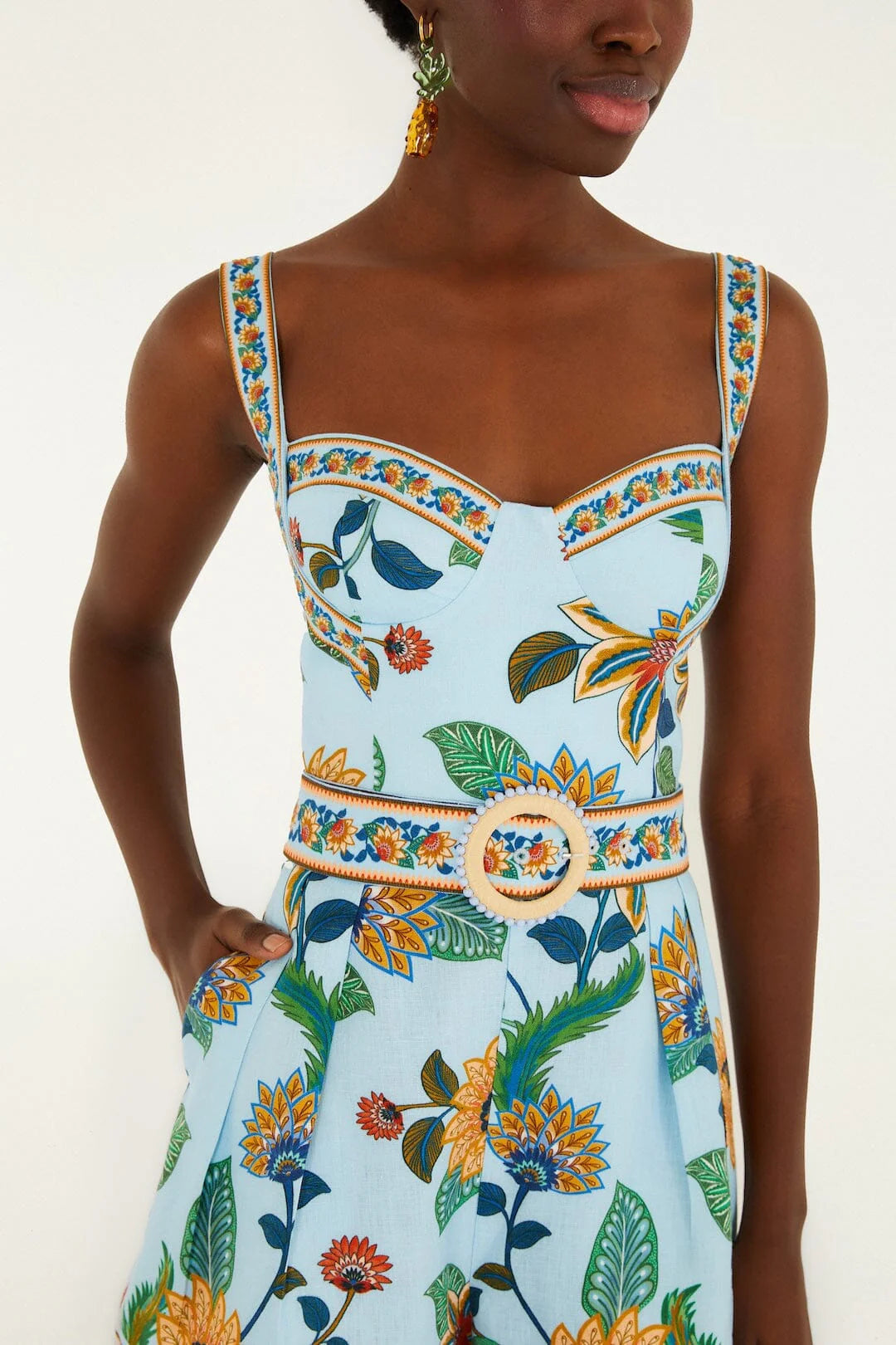 FLORAL DELHI ROMPER