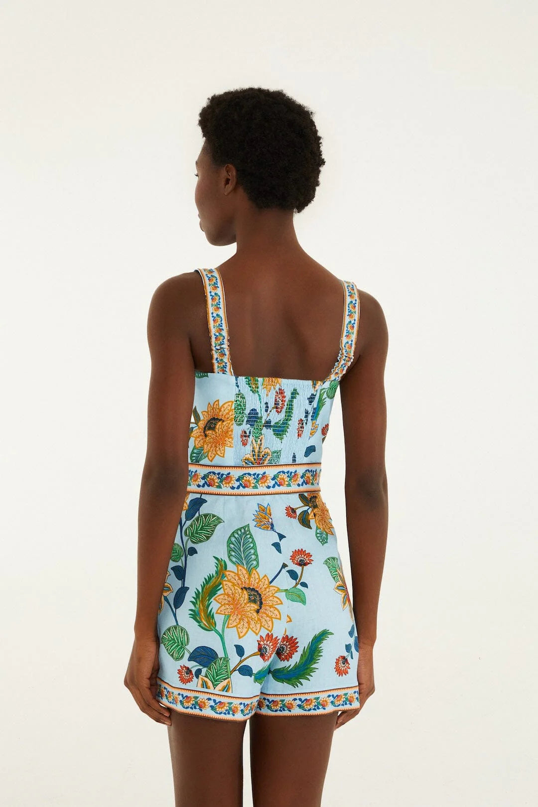 FLORAL DELHI ROMPER