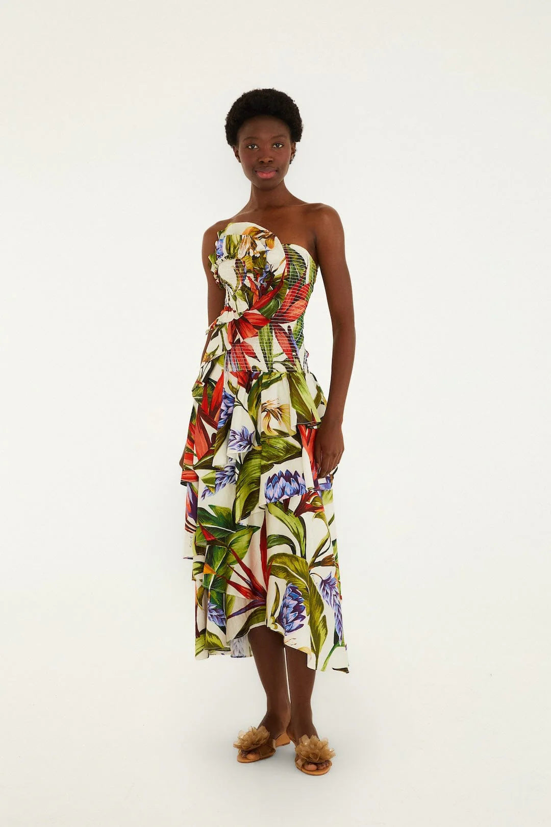 FARM Rio STRAPLESS MAXI