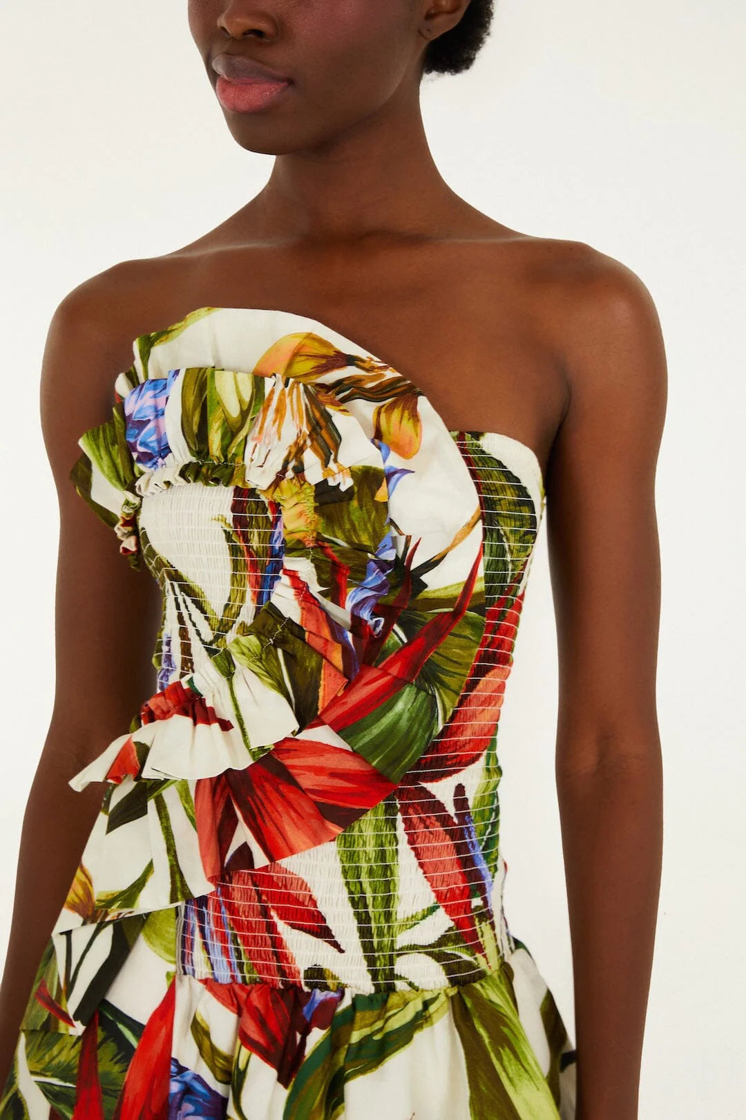 STRAPLESS MAXI