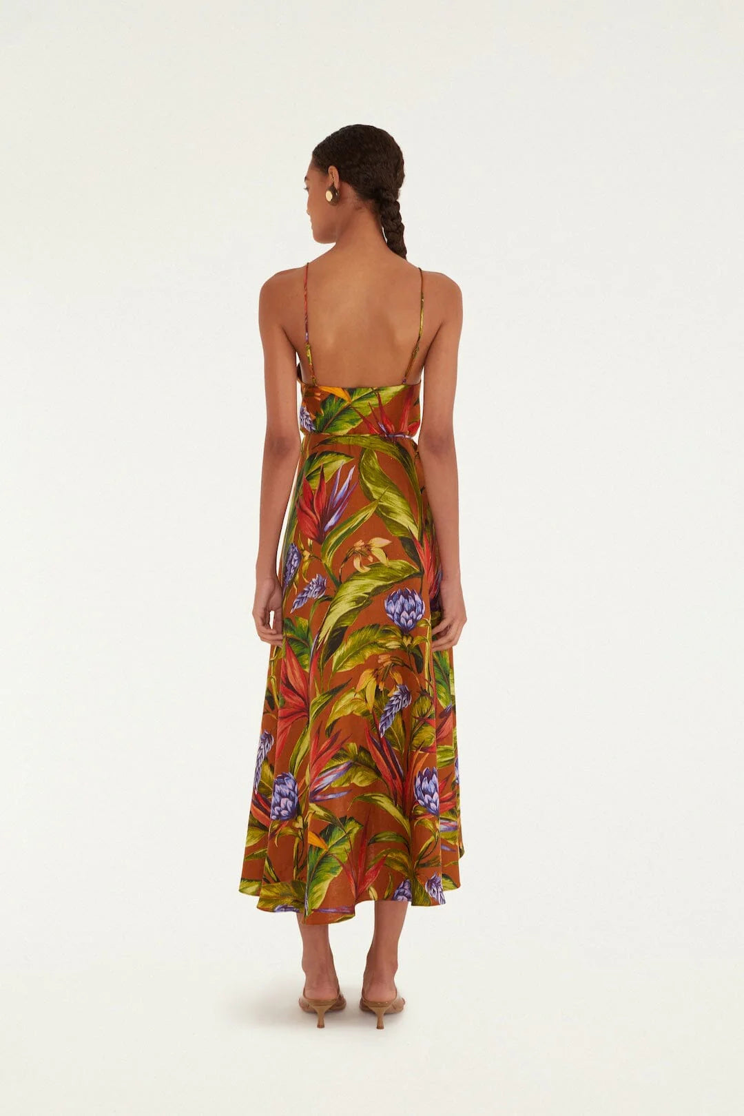 MIDI WRAP DRESS